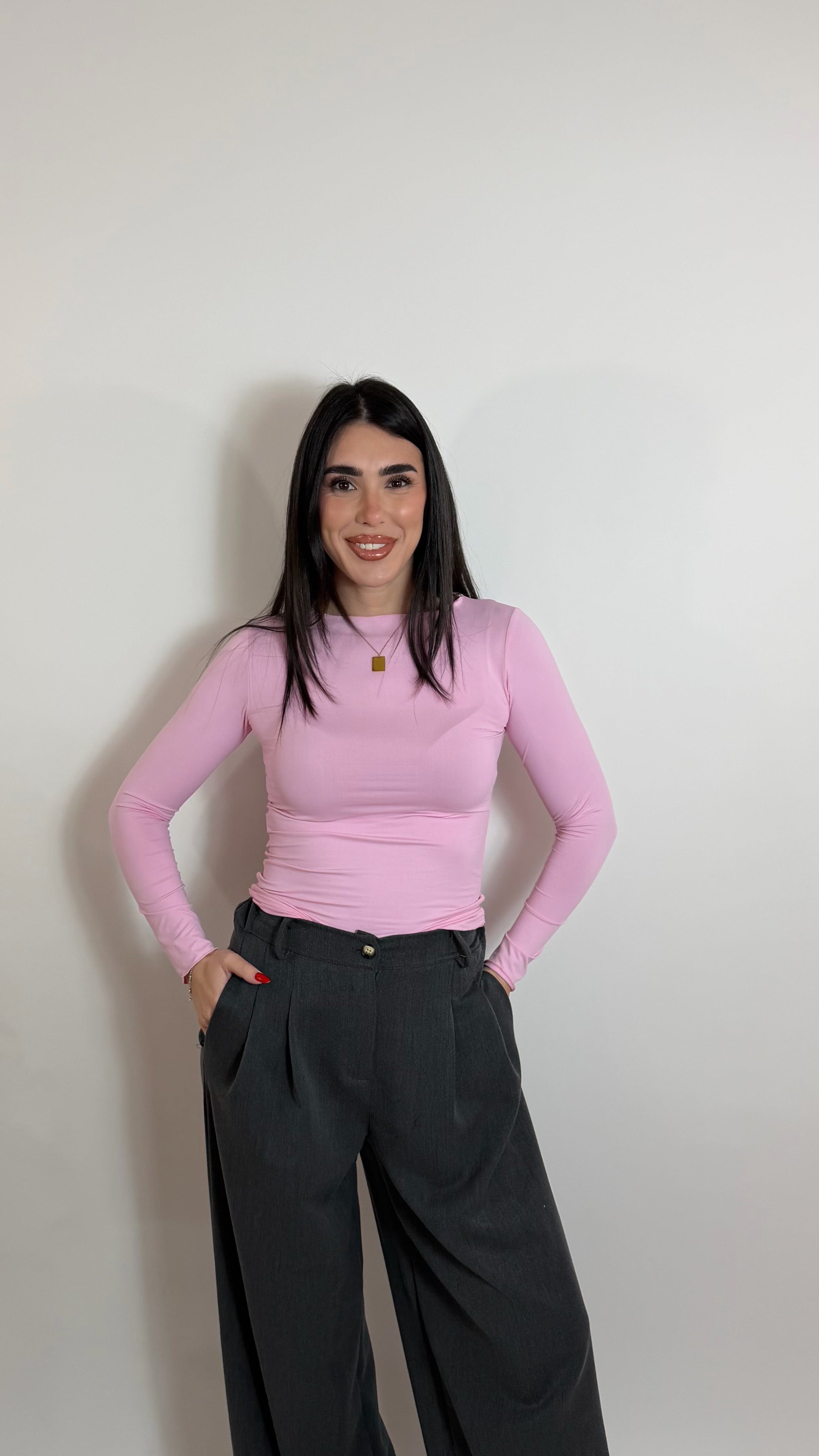 Pantalone Relax Piombo