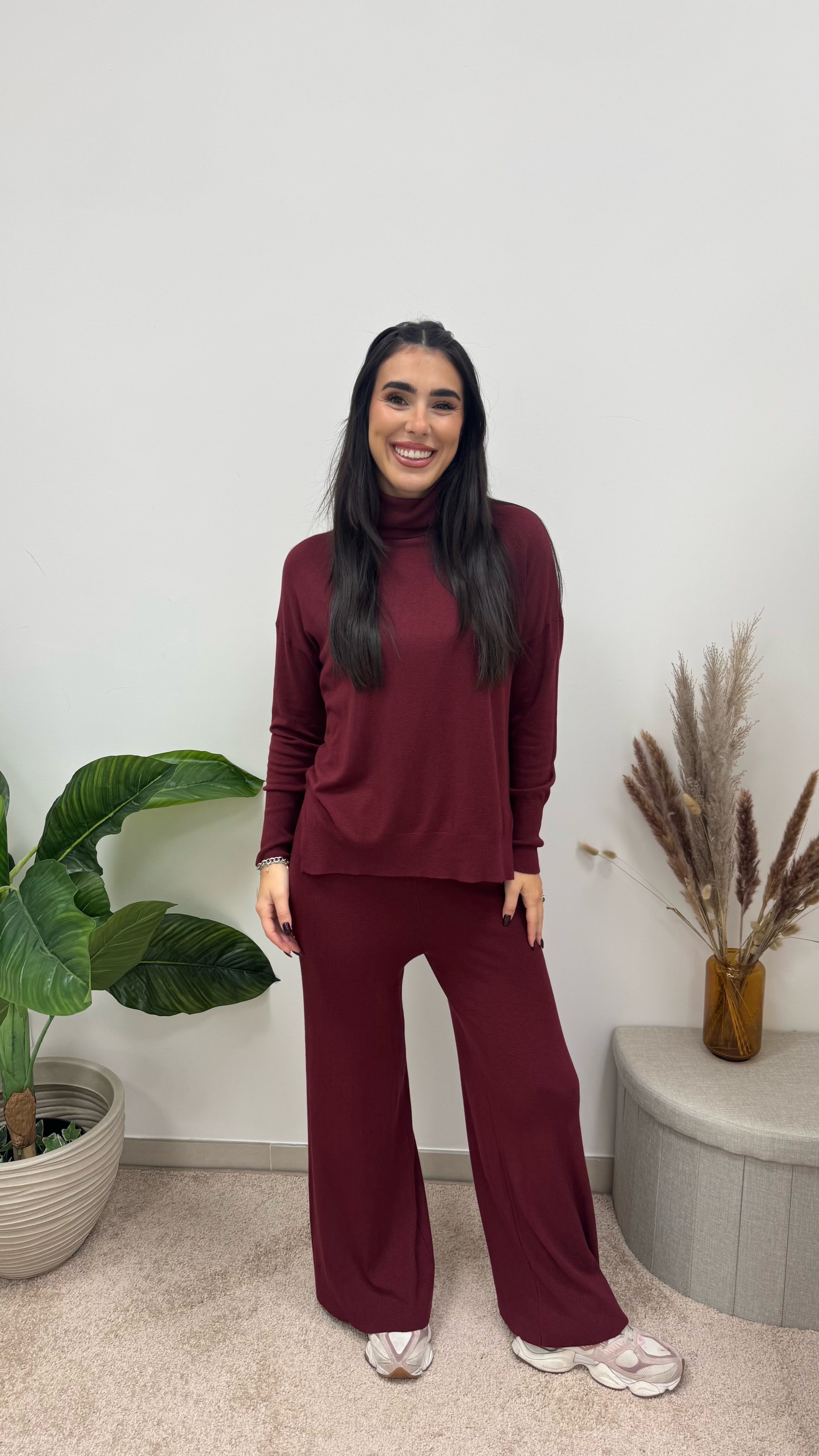 Set Evergreen Burgundy