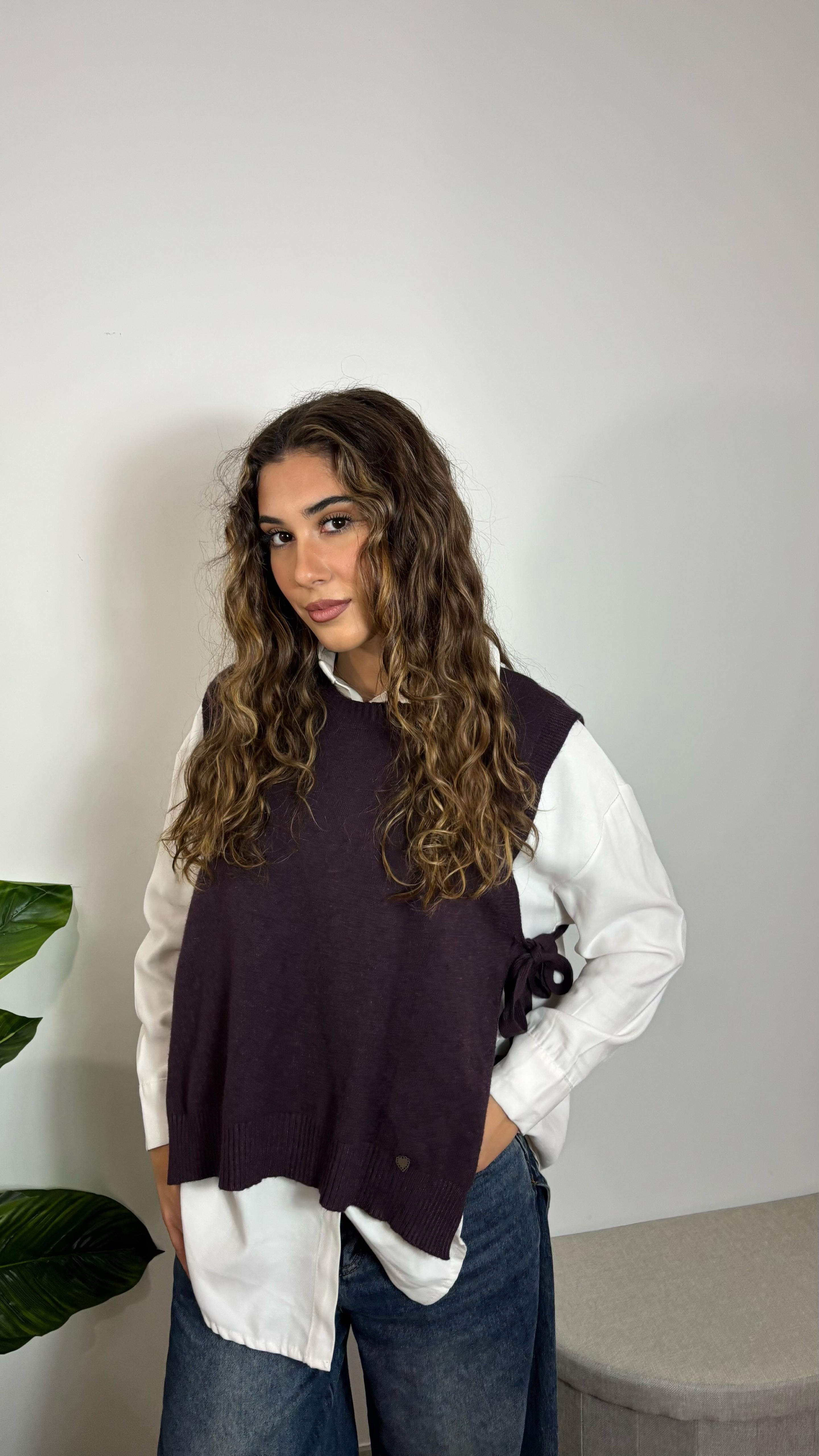 Gilet LaceFit Prugna