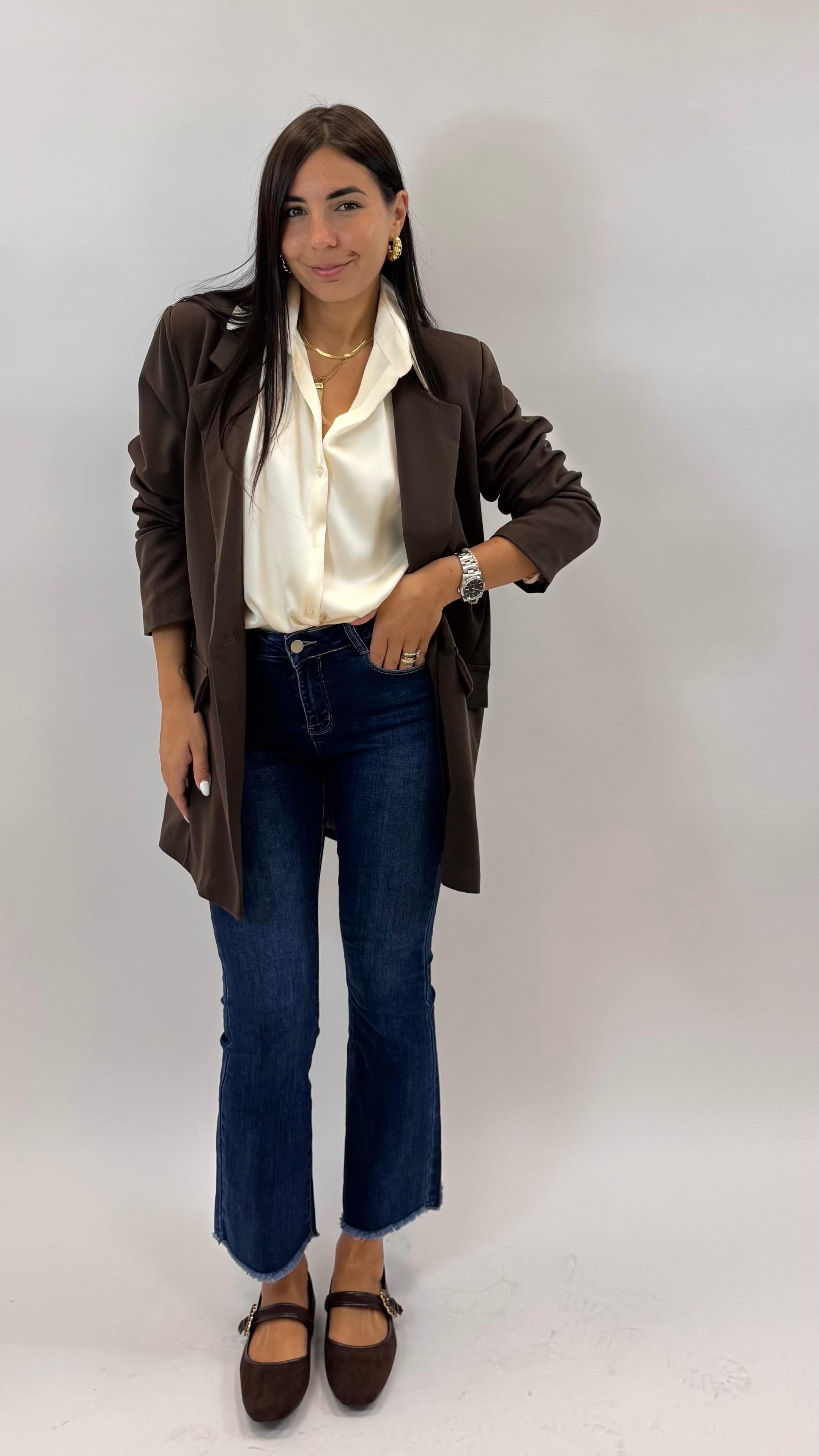 Denim Trombetta Lavaggio Medio