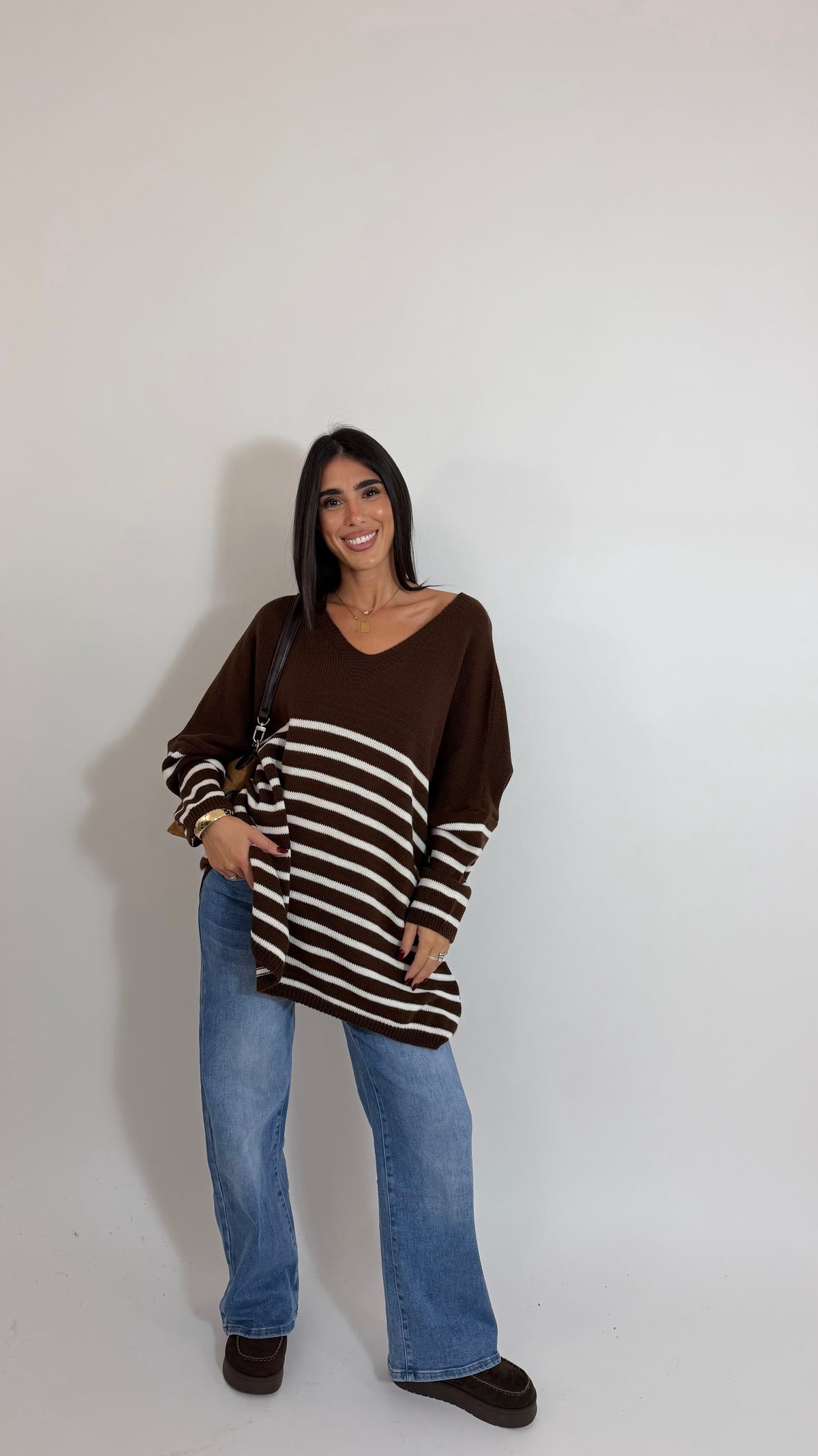 Pull Stripe V Over