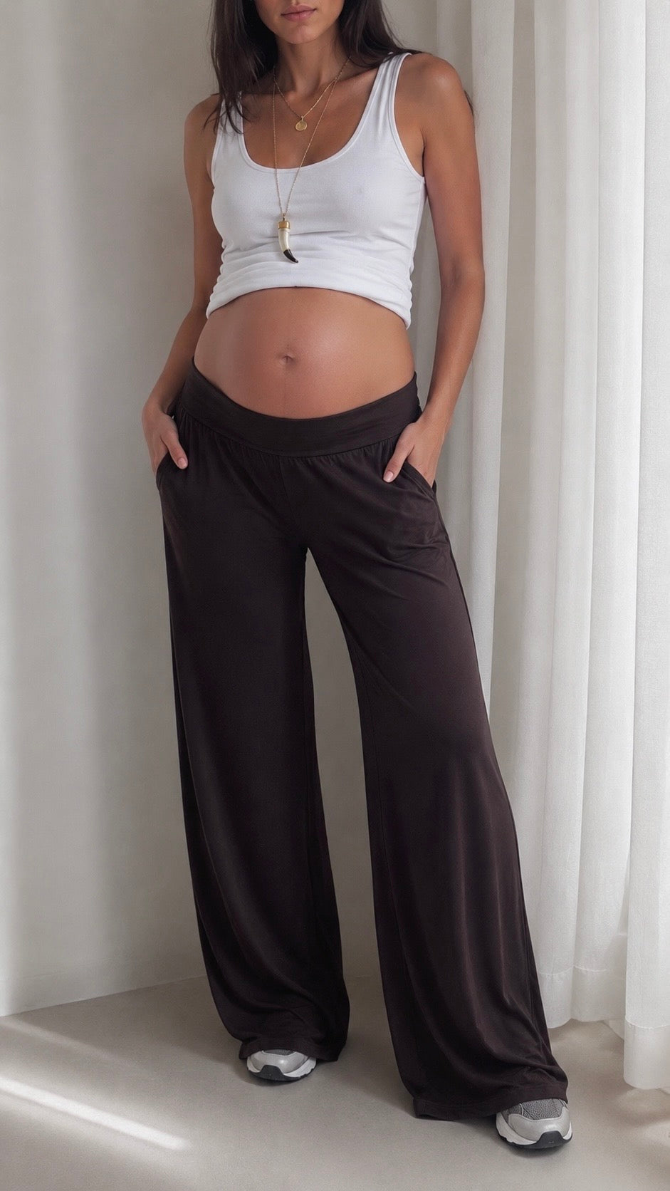 Pantalone Yoga Second Skin / Choco