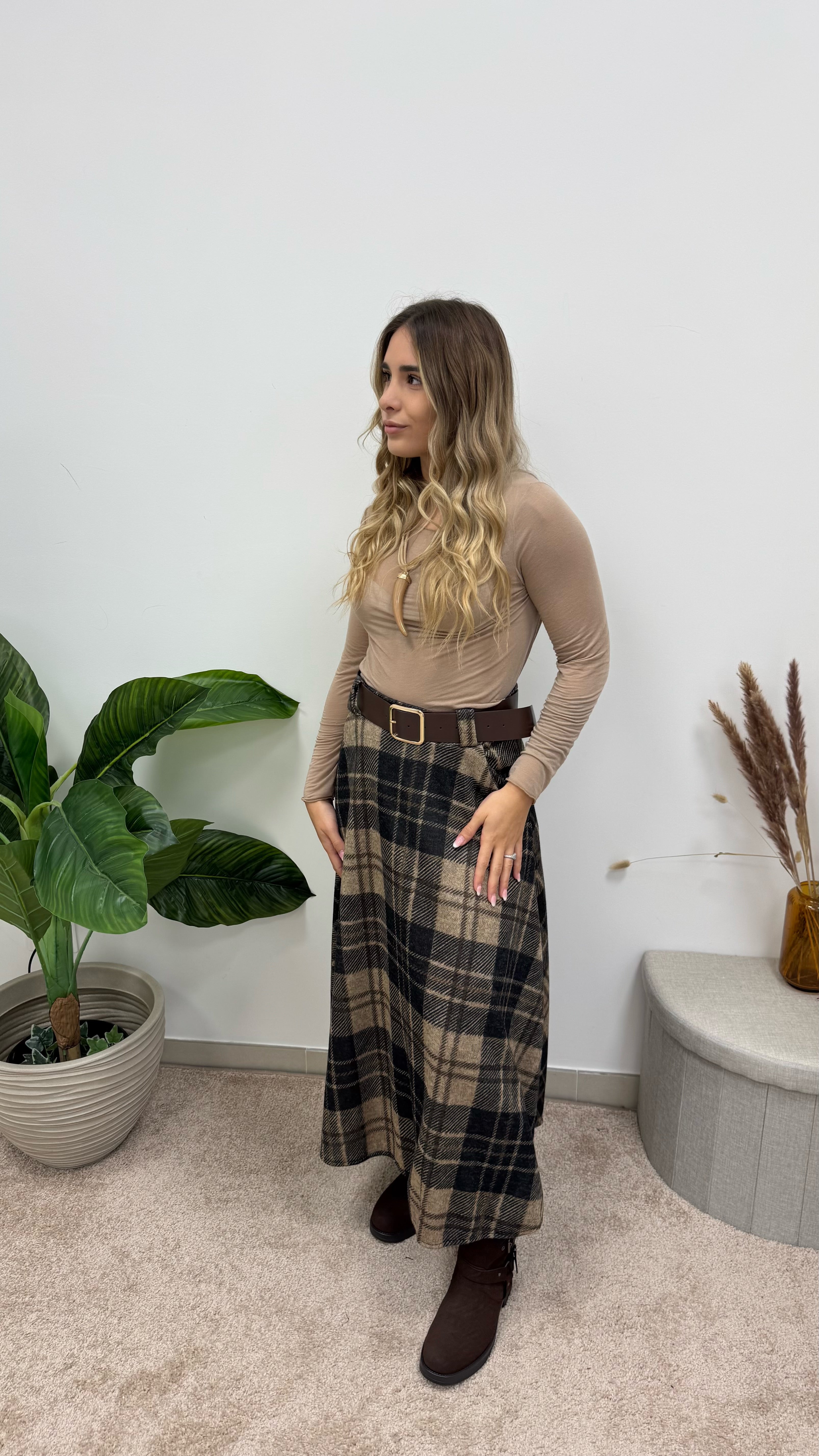 Gonna Scottish Chic Nera