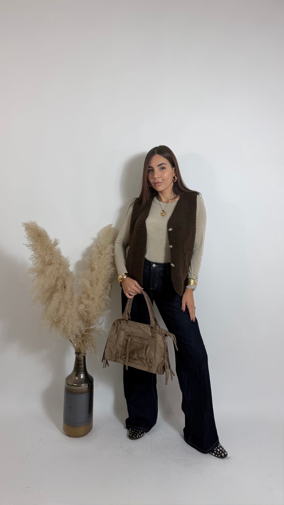 Denim Dark Wide Leg