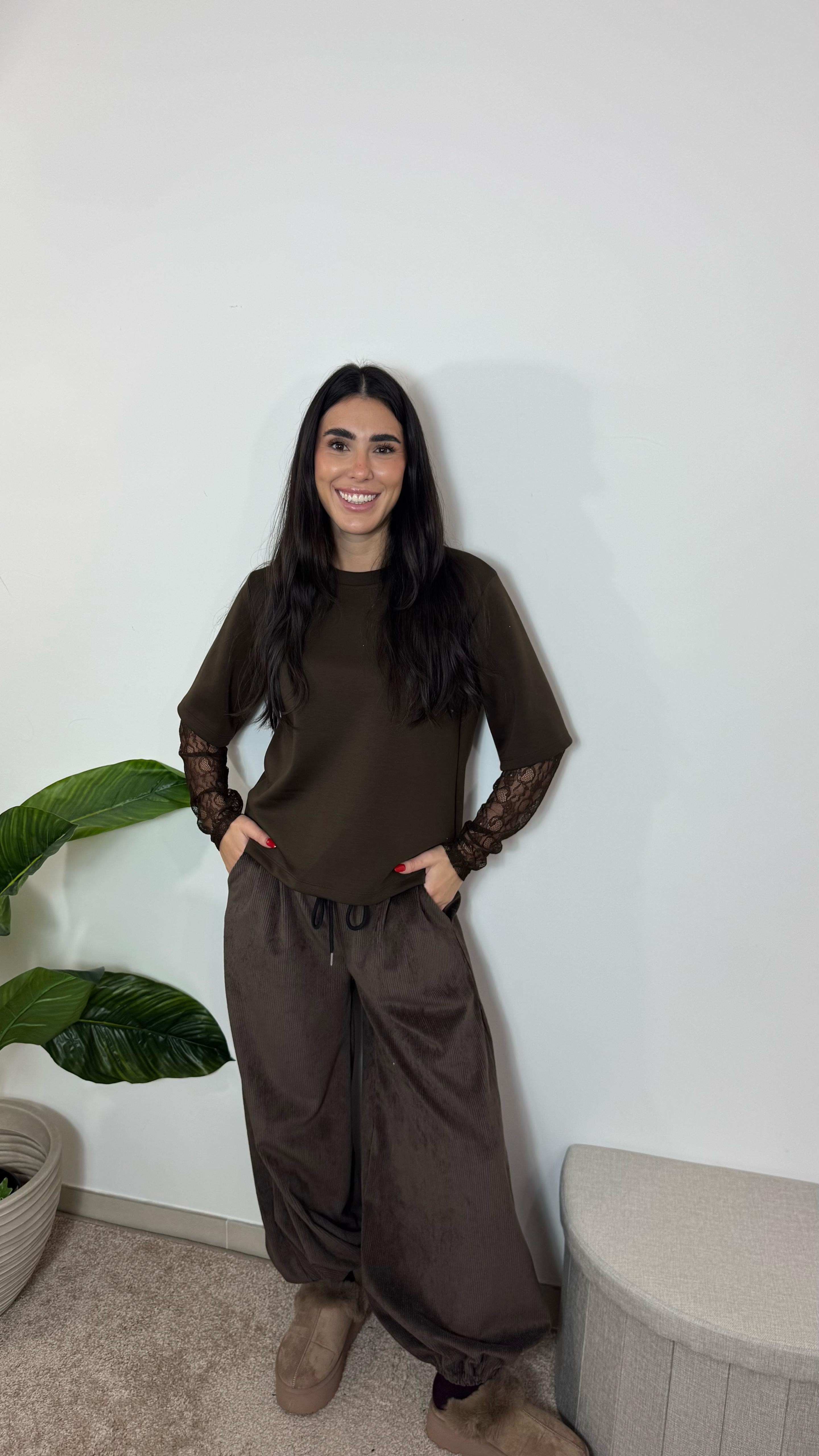 Panta Tuta Rennino Choco