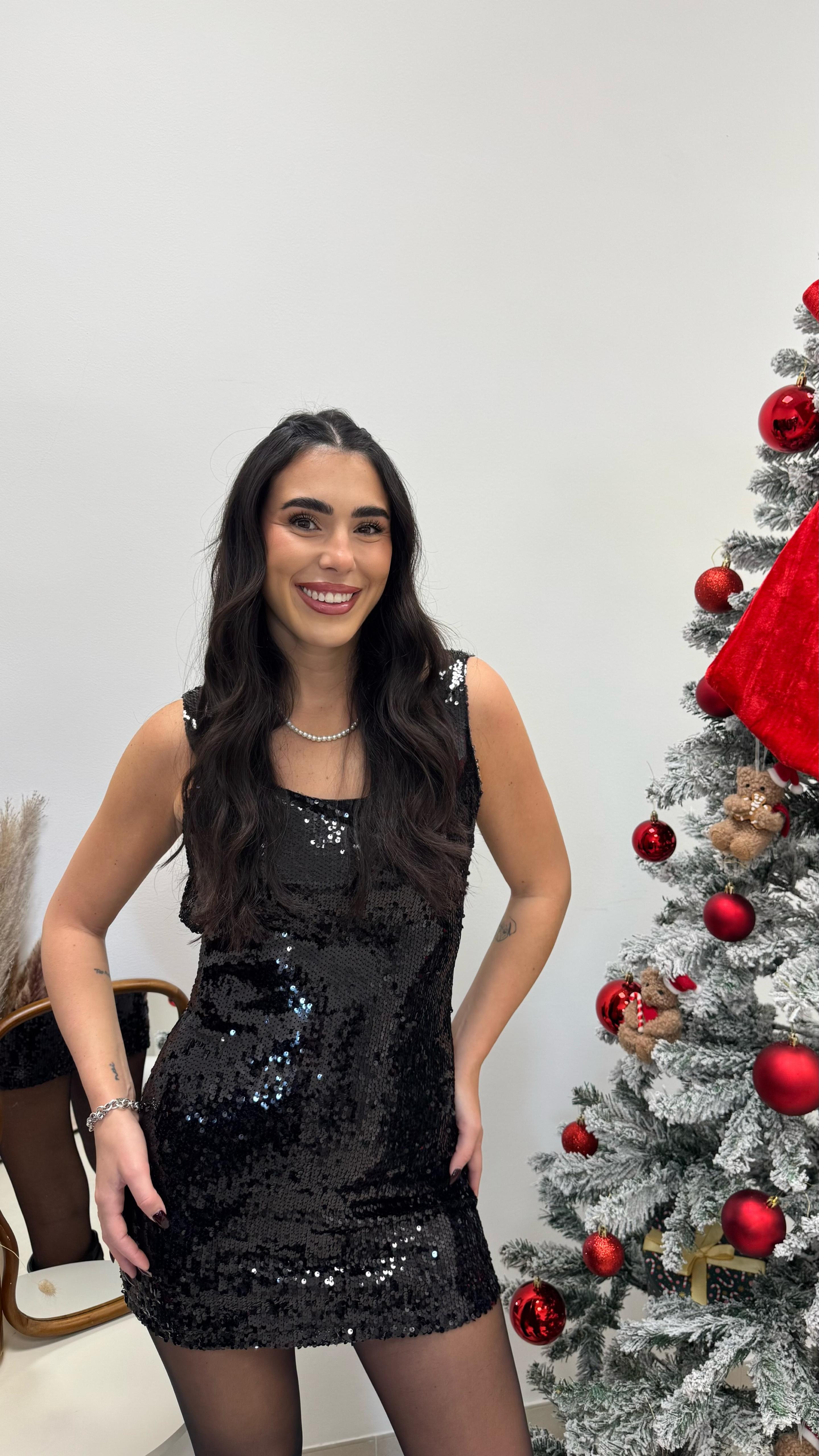 🥂Abito Glam Sparkling Nero