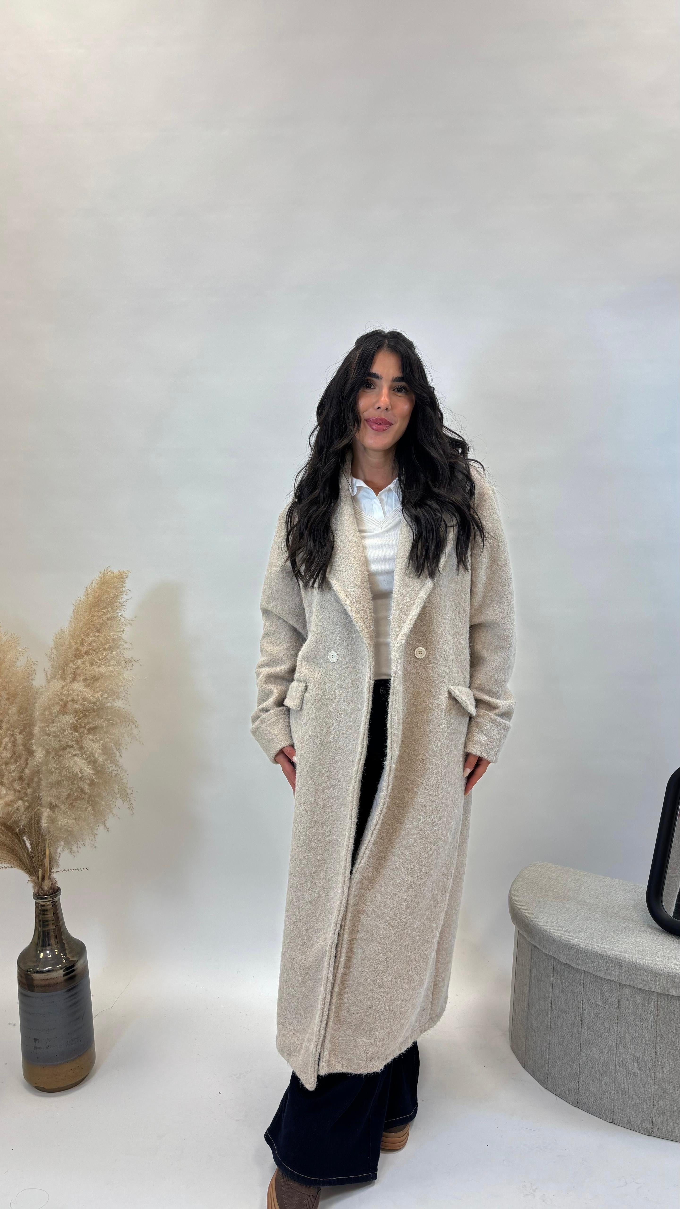 Cappotto Simil Teddy Burro