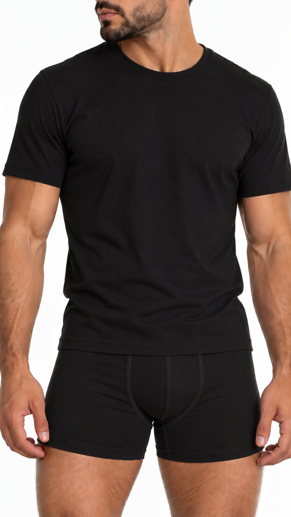 T-shirt Basic Nera - Enrico Coveri