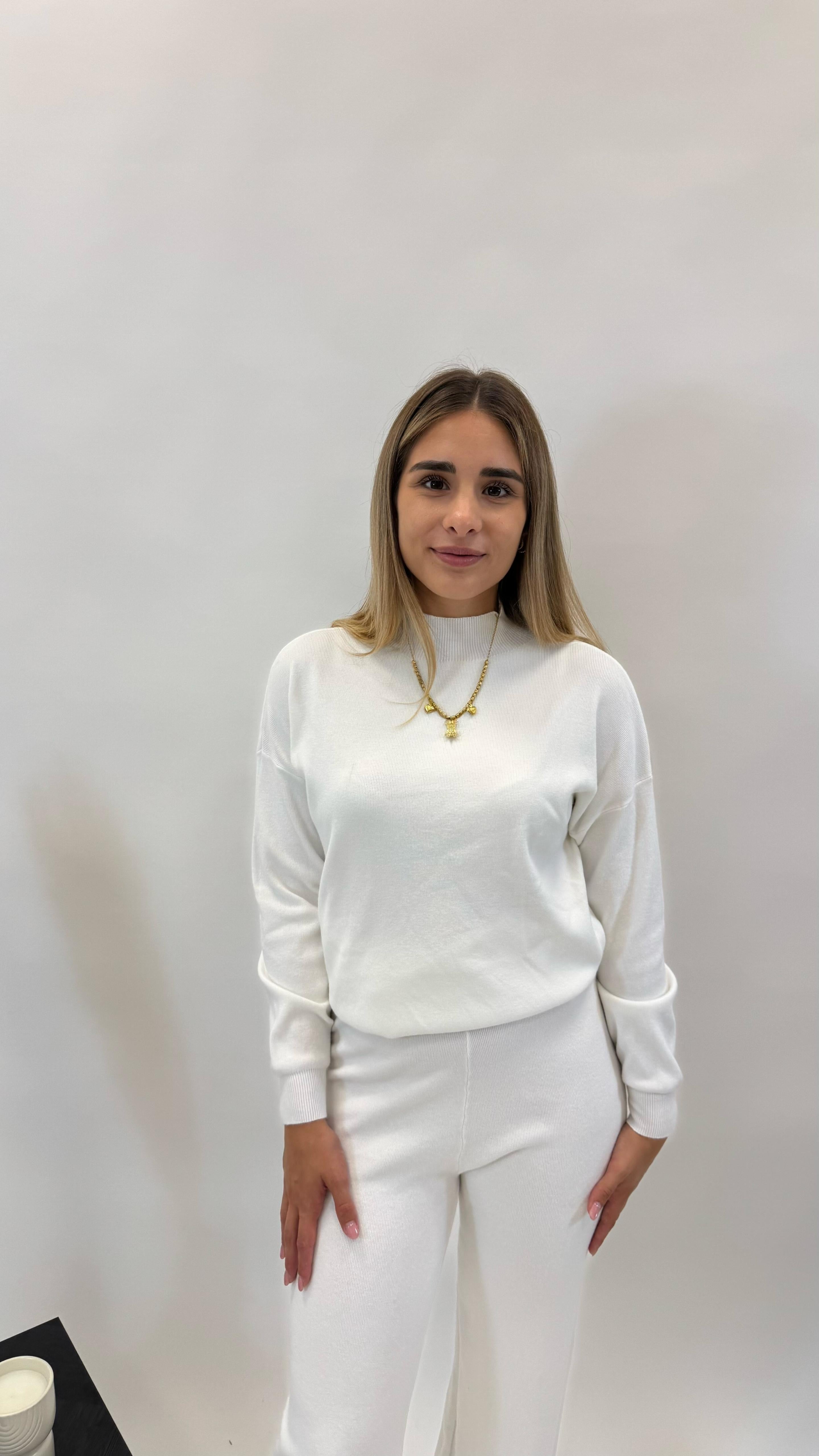 Cozy Cordset Extrasoffice Bianco