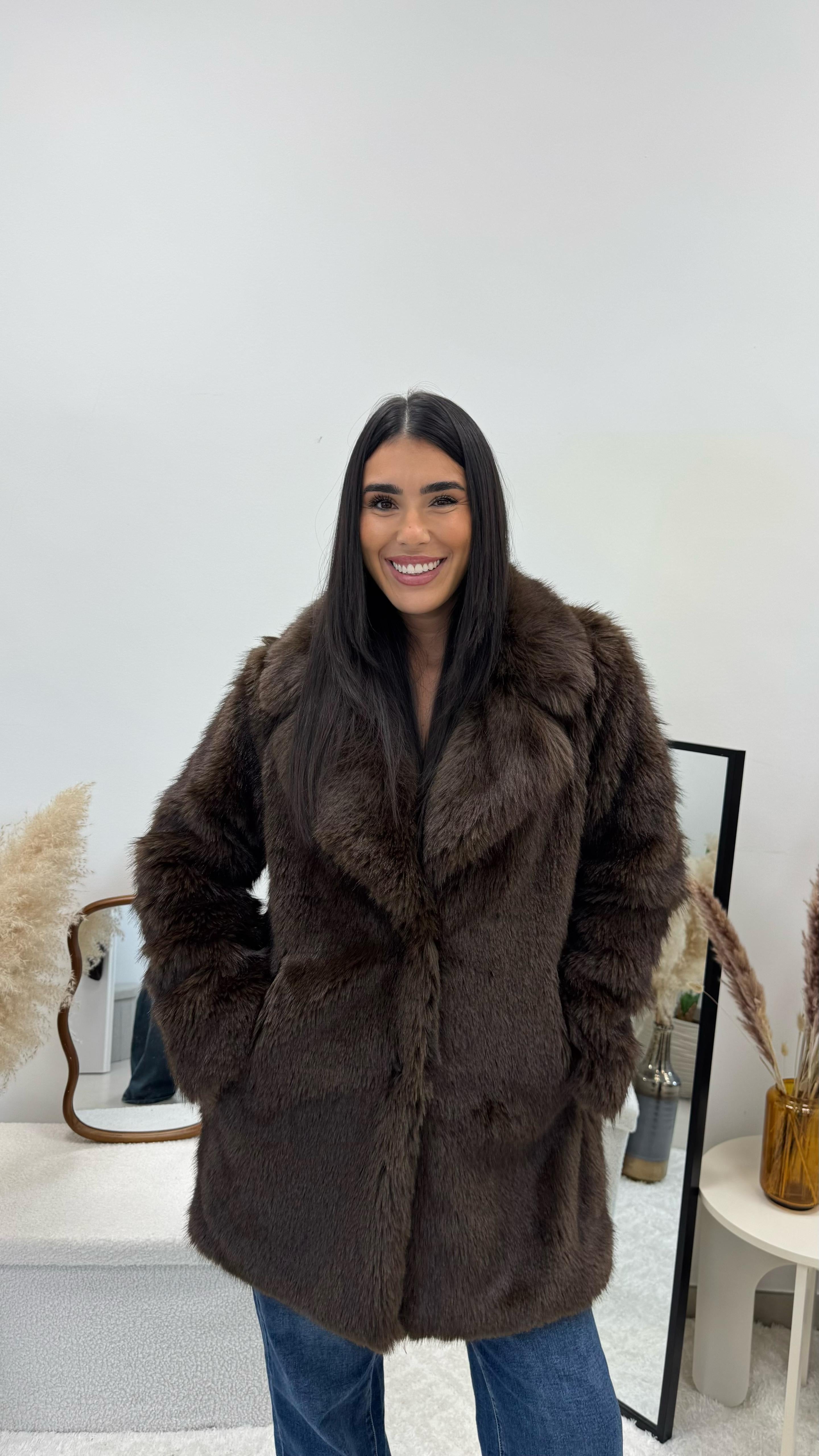 Ecofur Long Choco