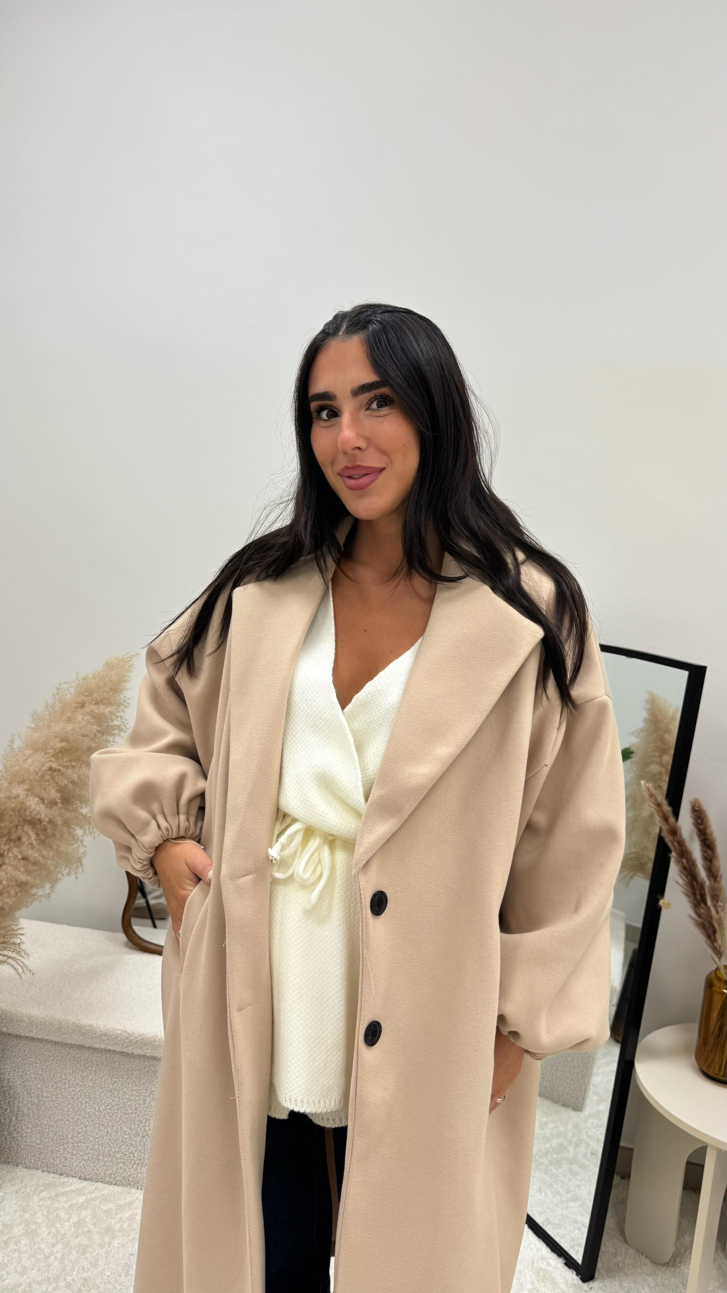 Cardigan Incrociatina Bianco