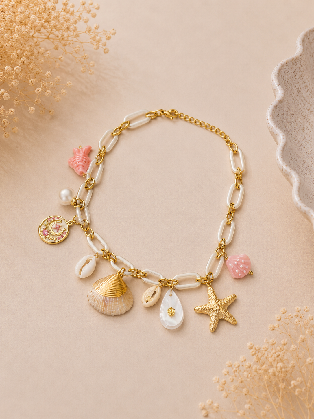 Collana Sea Charms 🐚✨