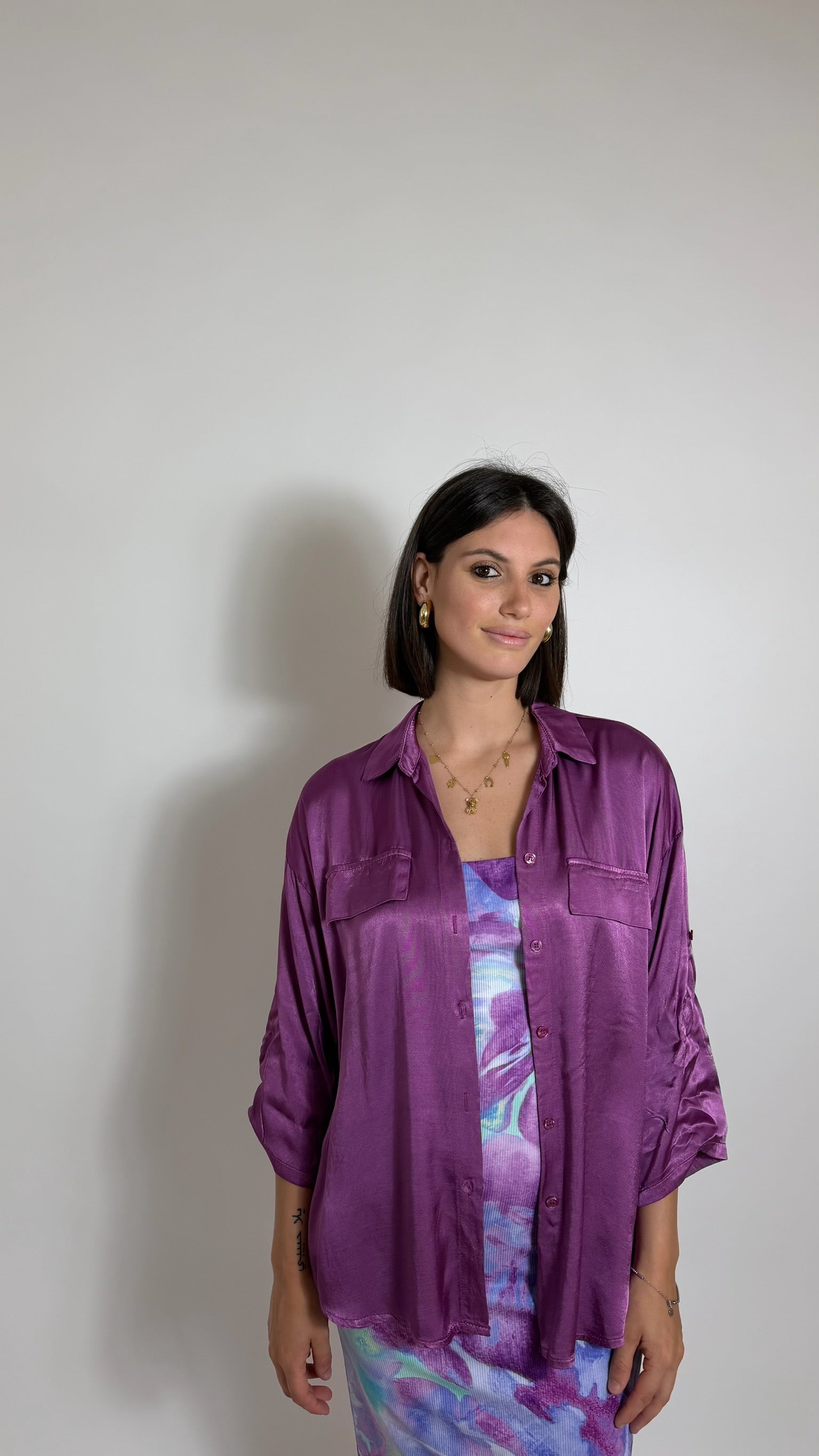 Camicia Sunset Viola