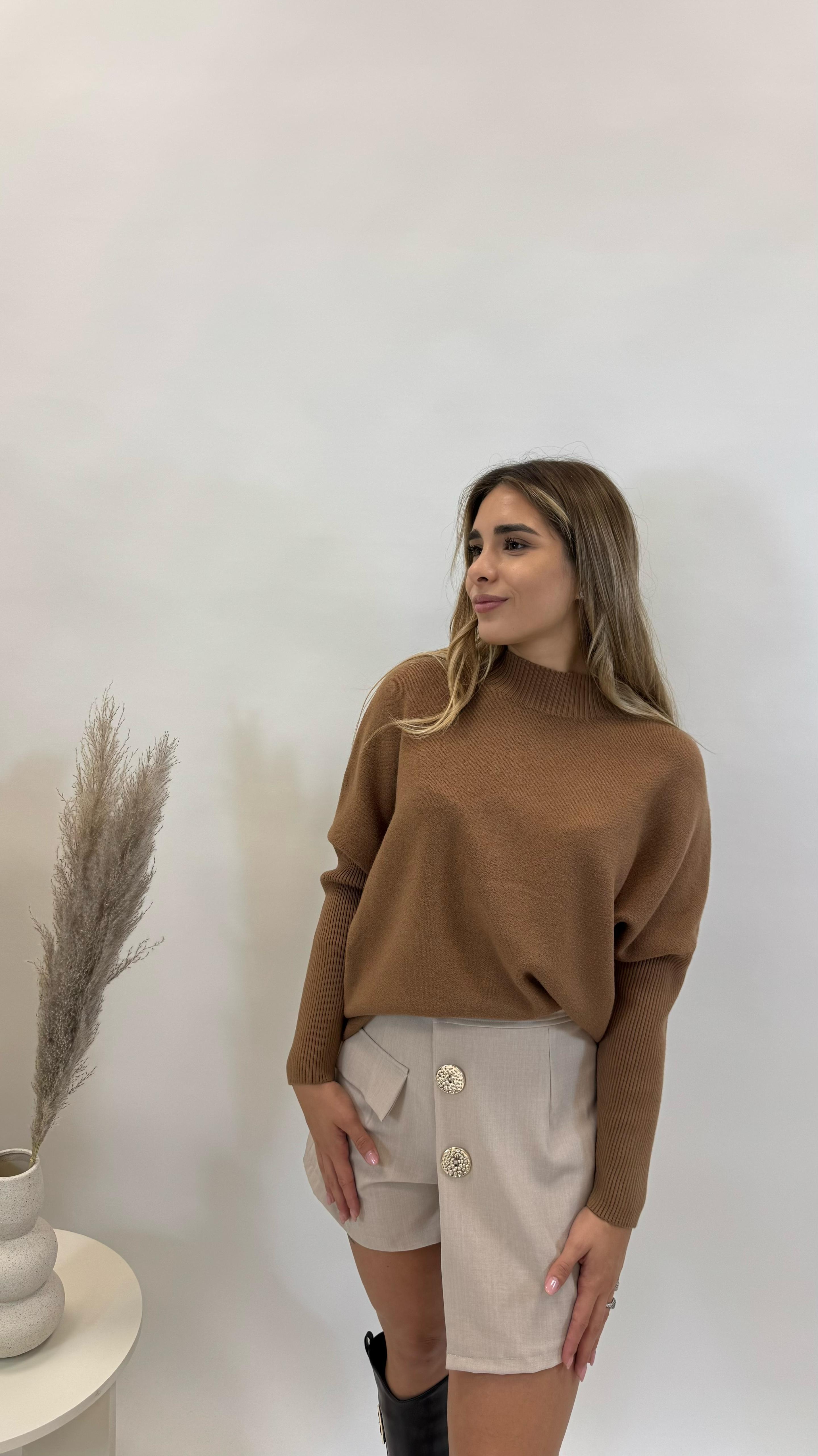 Pull Oversize Cannole Camel