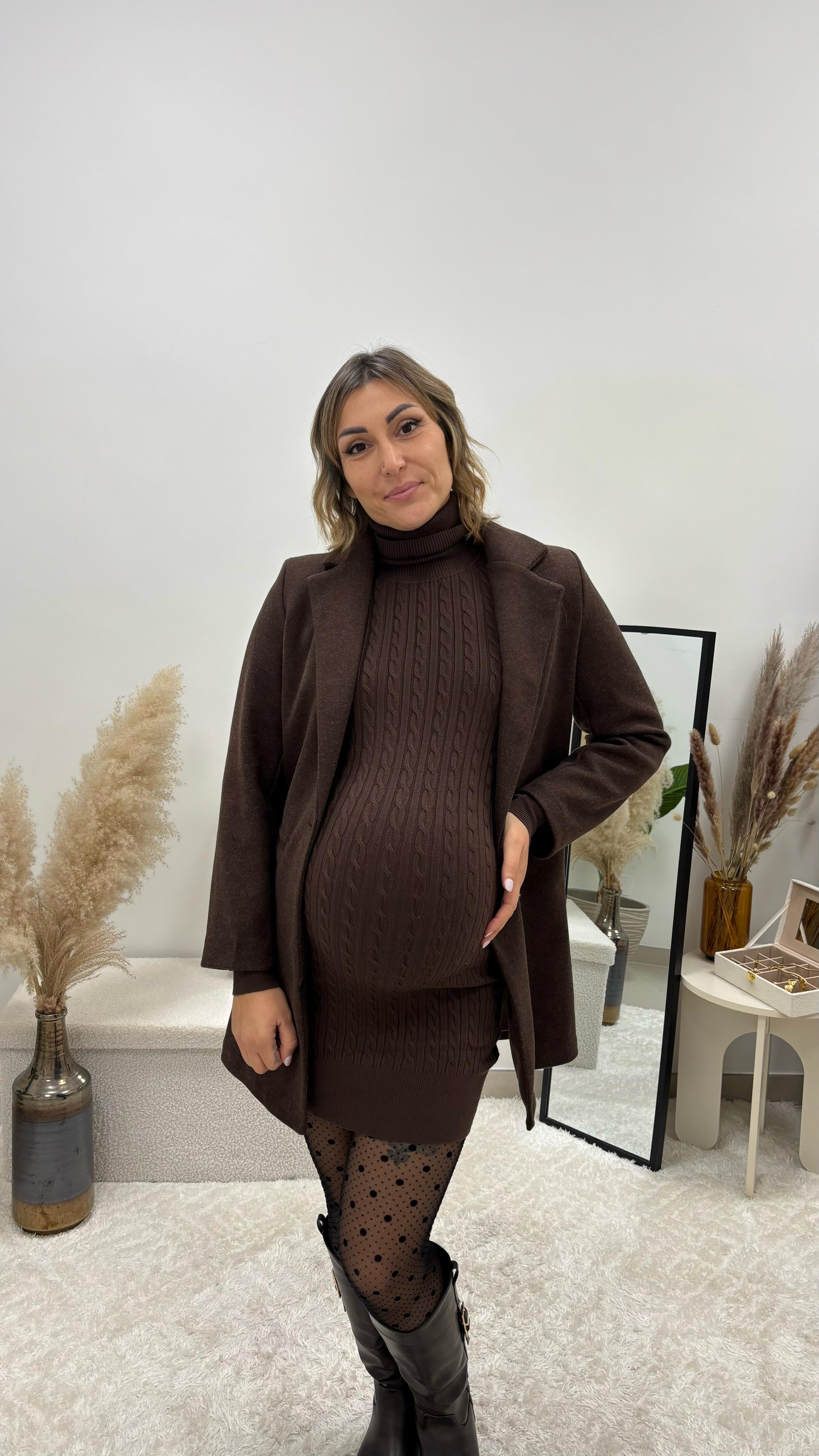Coat Regular Fit Choco