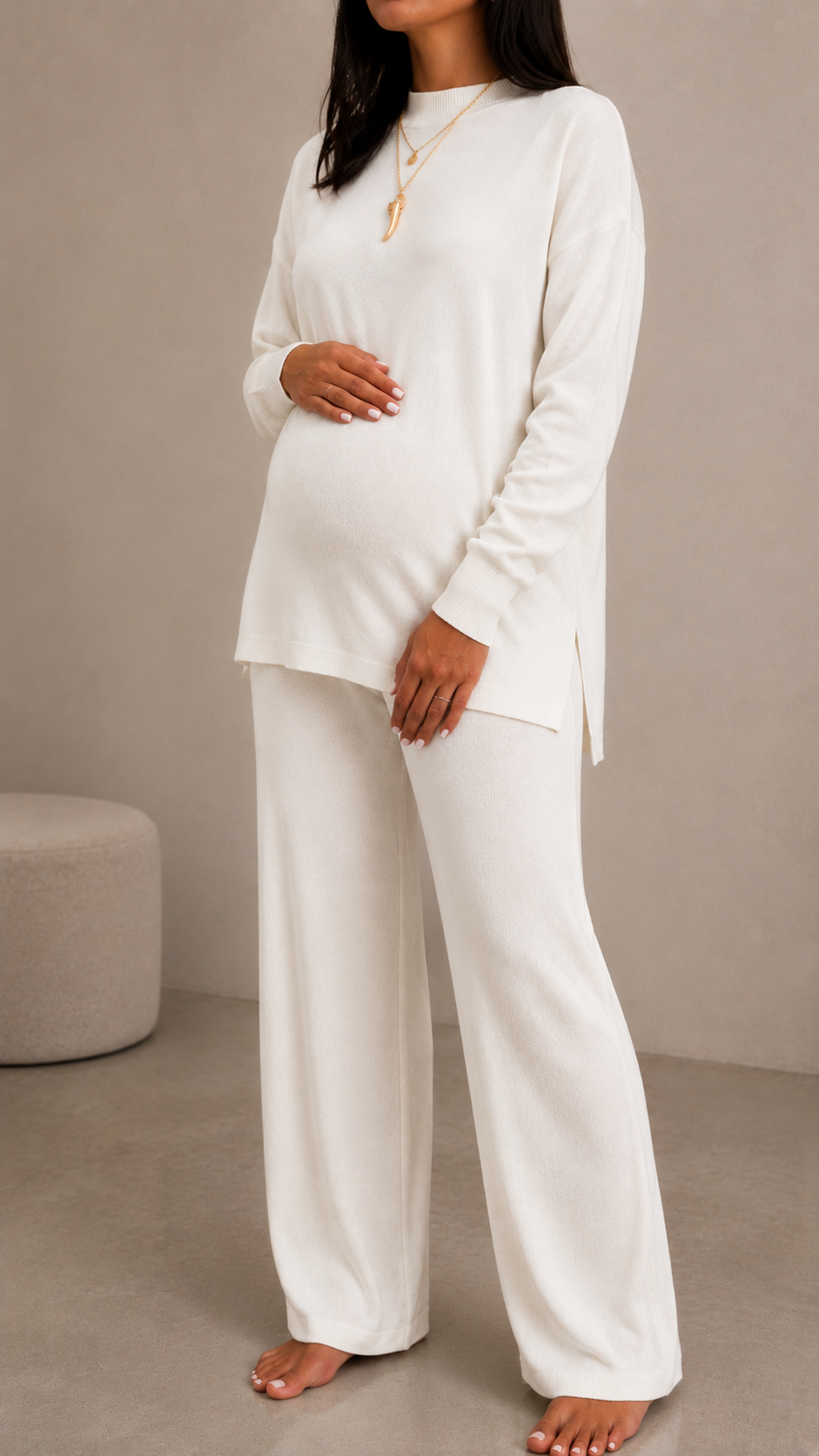 Cozy Cordset Extrasoffice Bianco