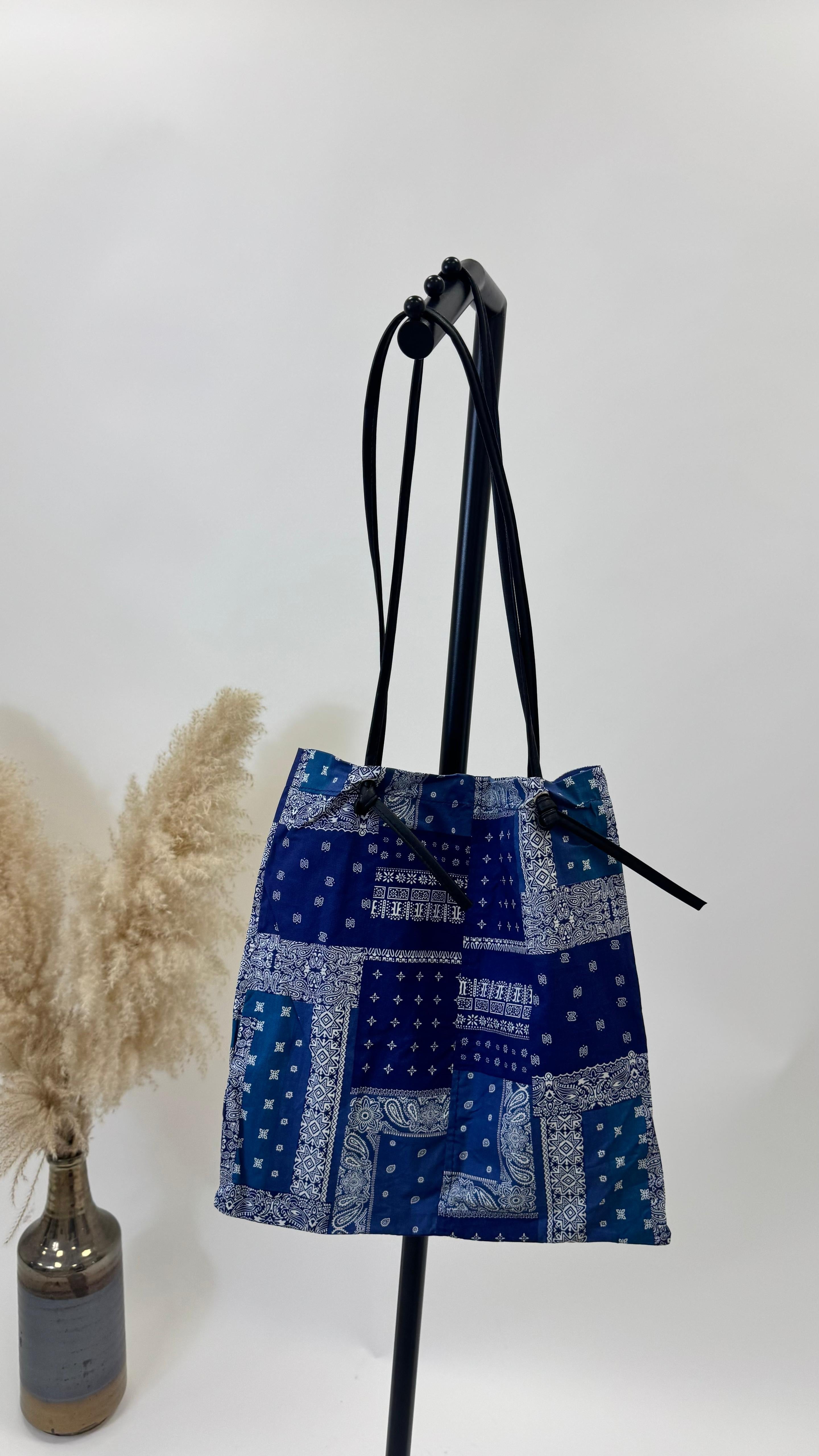 Shopper Bandana Blu
