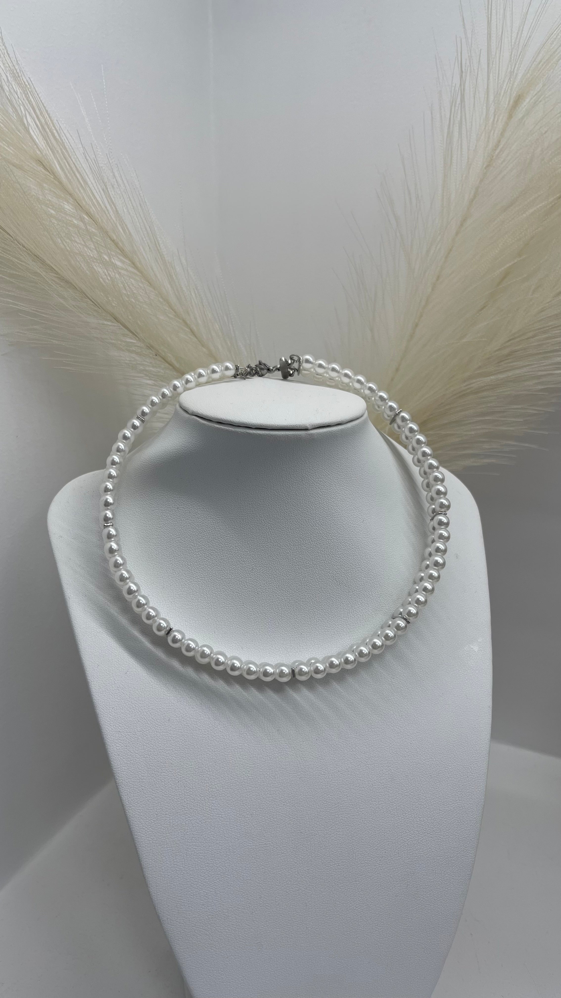 Collier Double Pearl