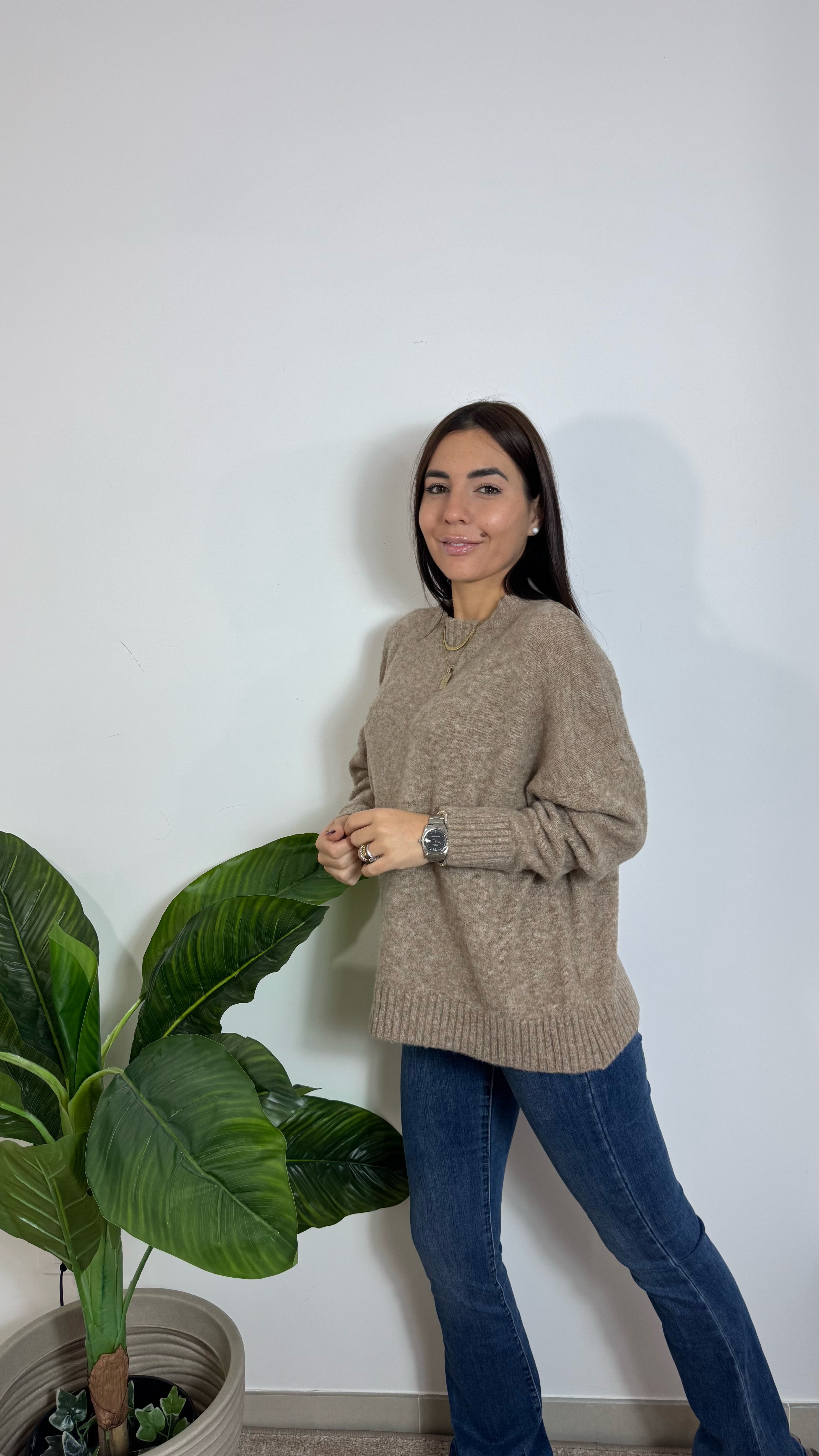 Pull Morbidissimo Girocollo Nude