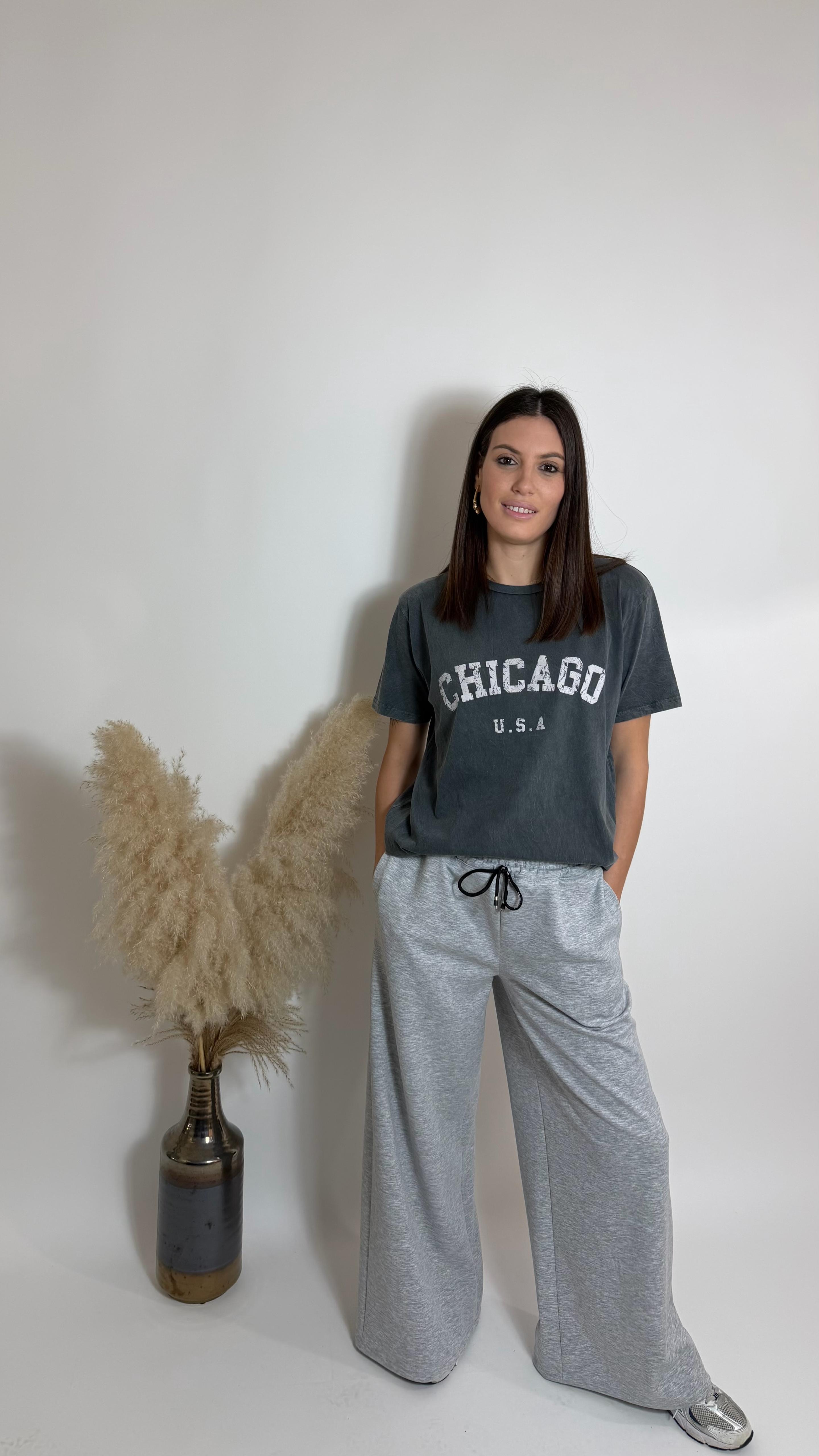 Panta Smock Scuba Grigio