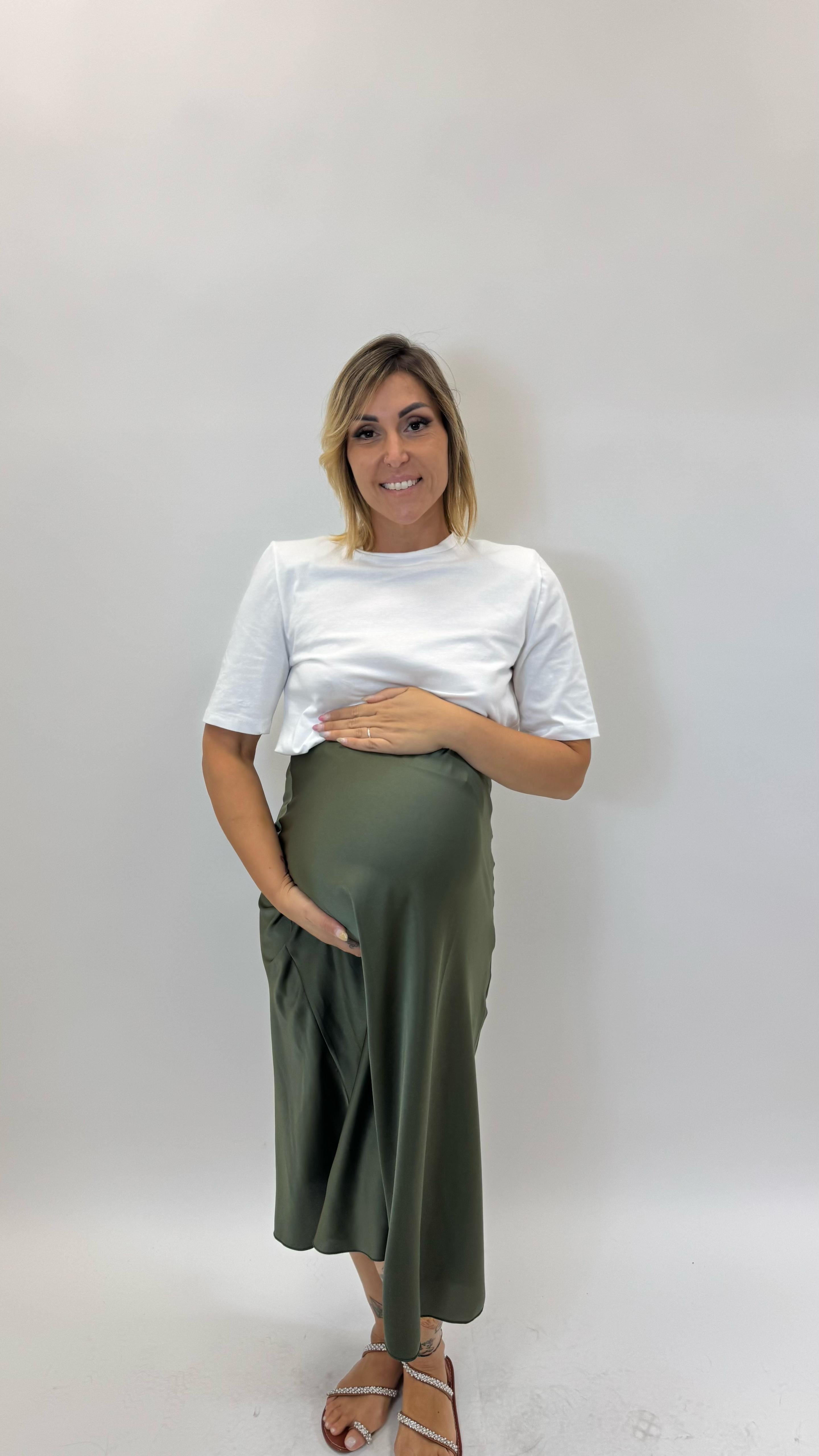 Longuette Silk Olive