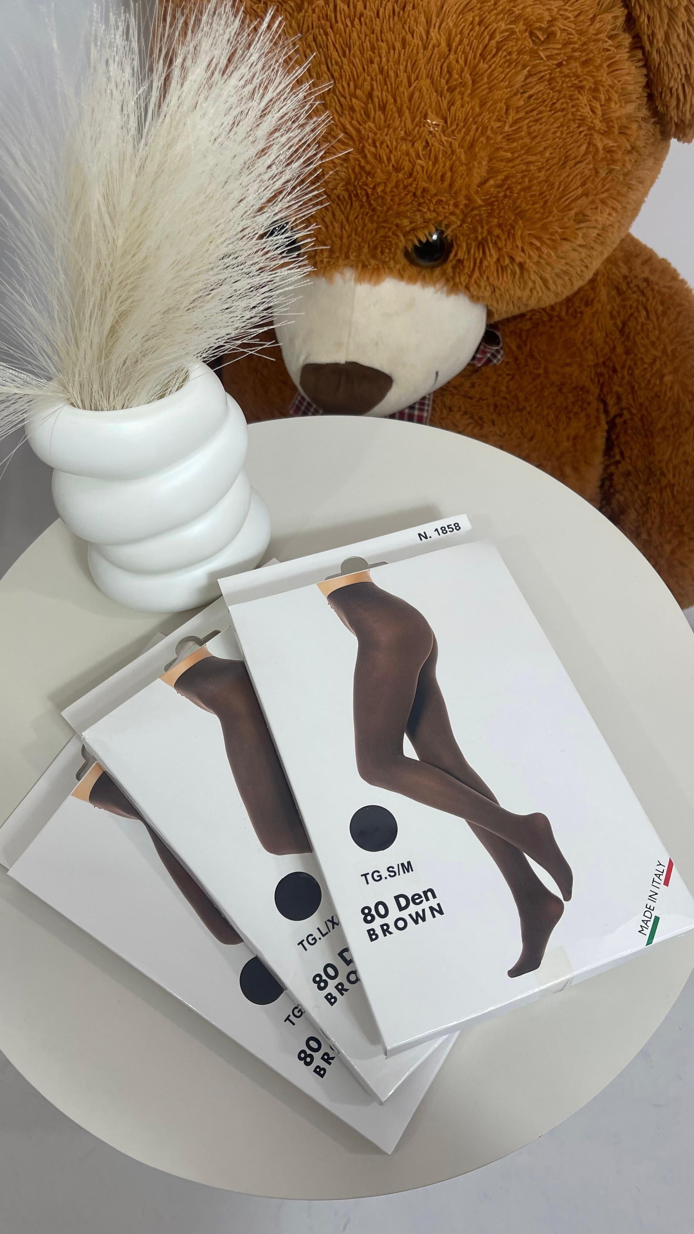 Collant 80 Den Brown