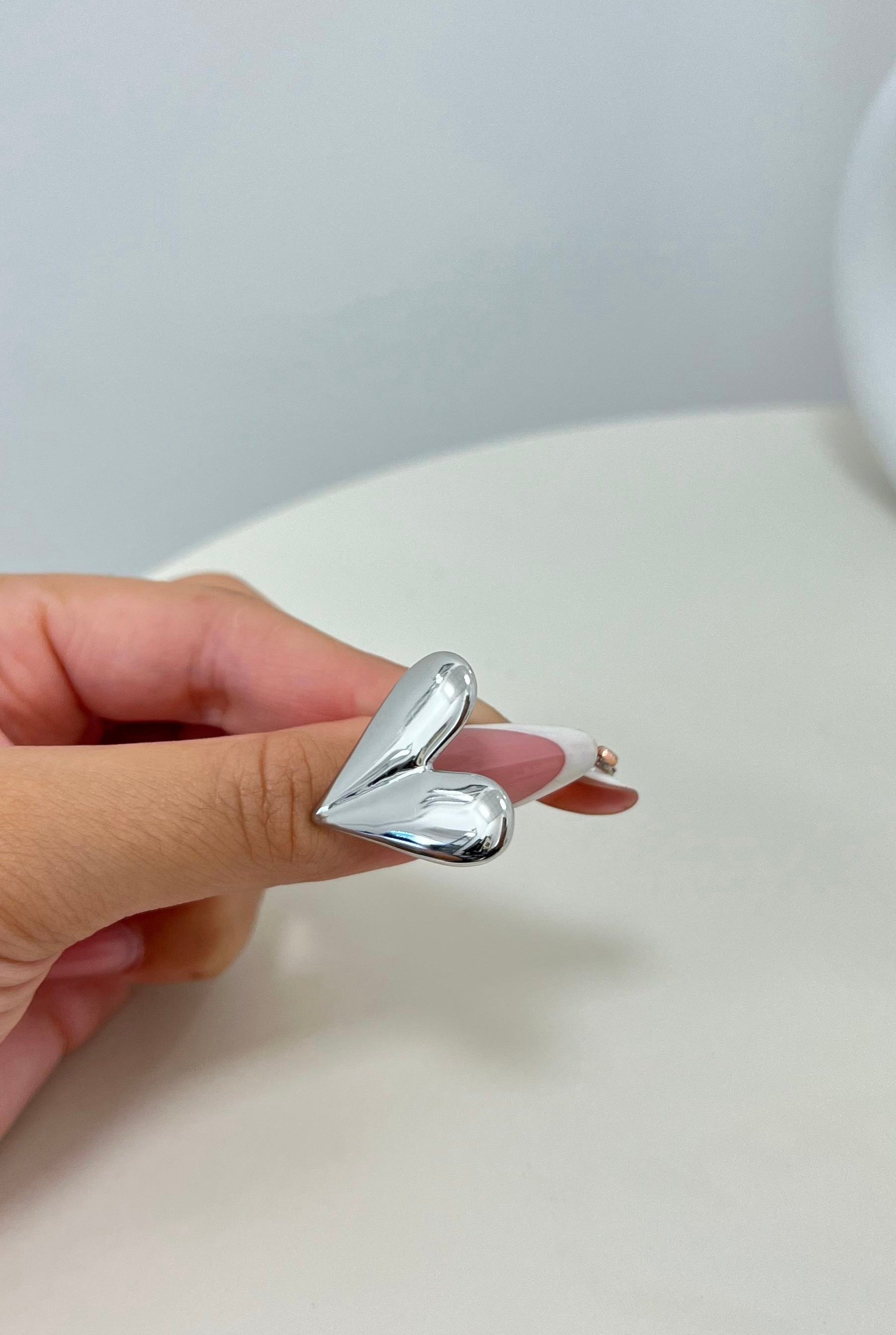 Anello Heart Silver