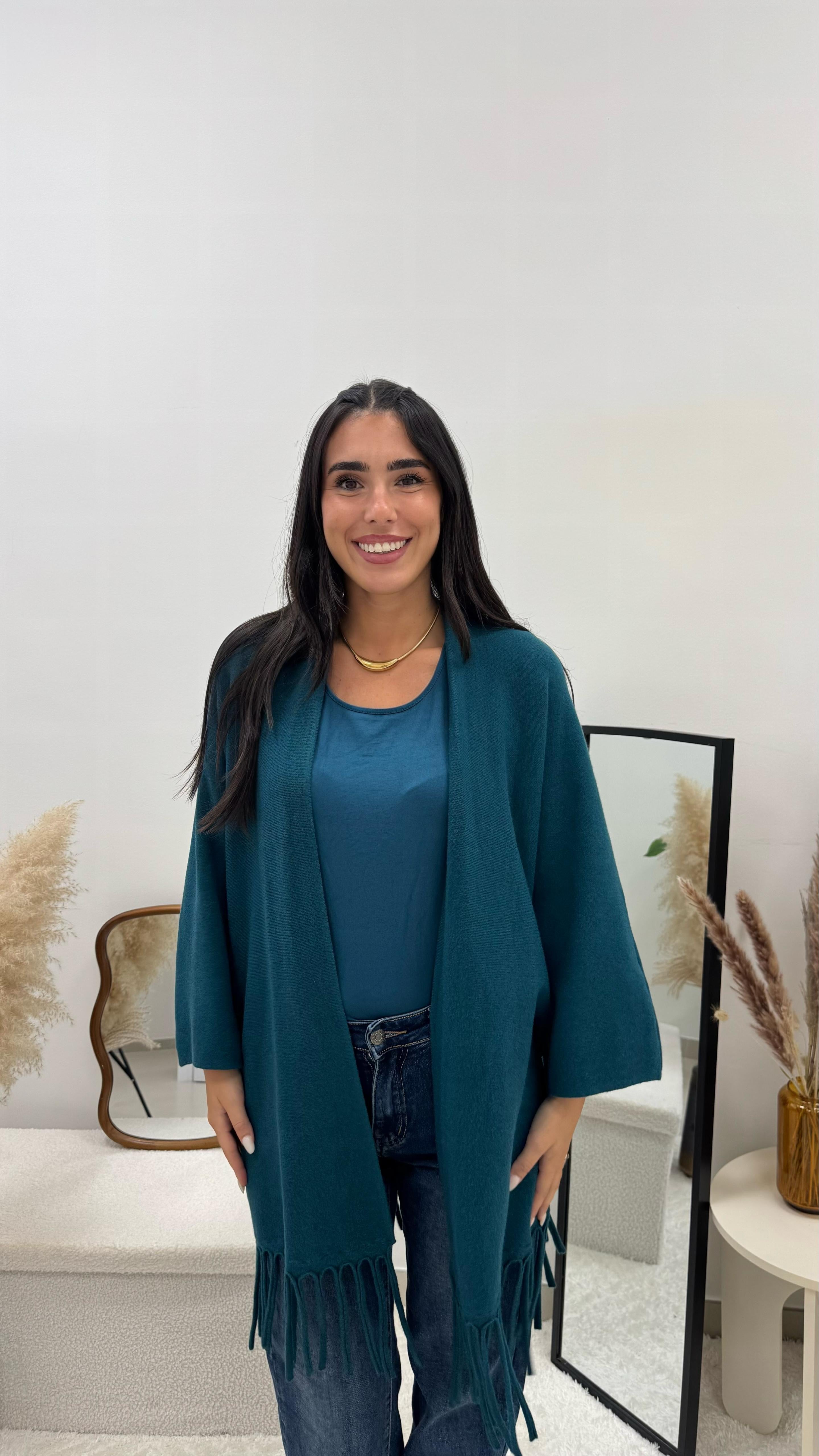 Maglia Basic Pile Interno Ottanio