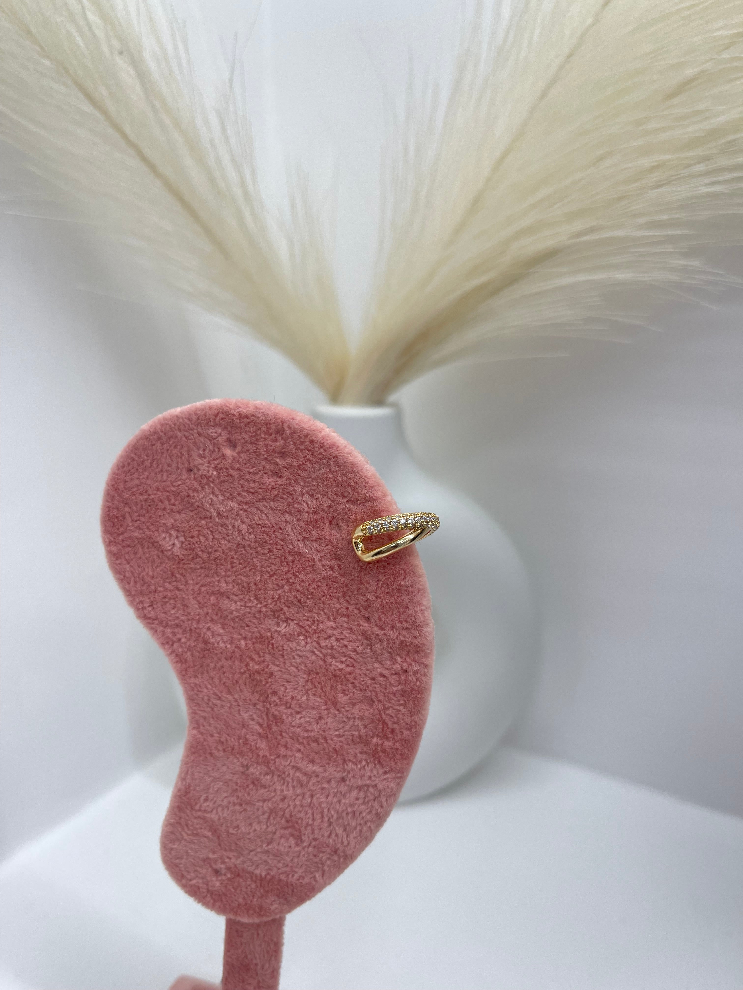 Ear Cuff Intrecciato Gold