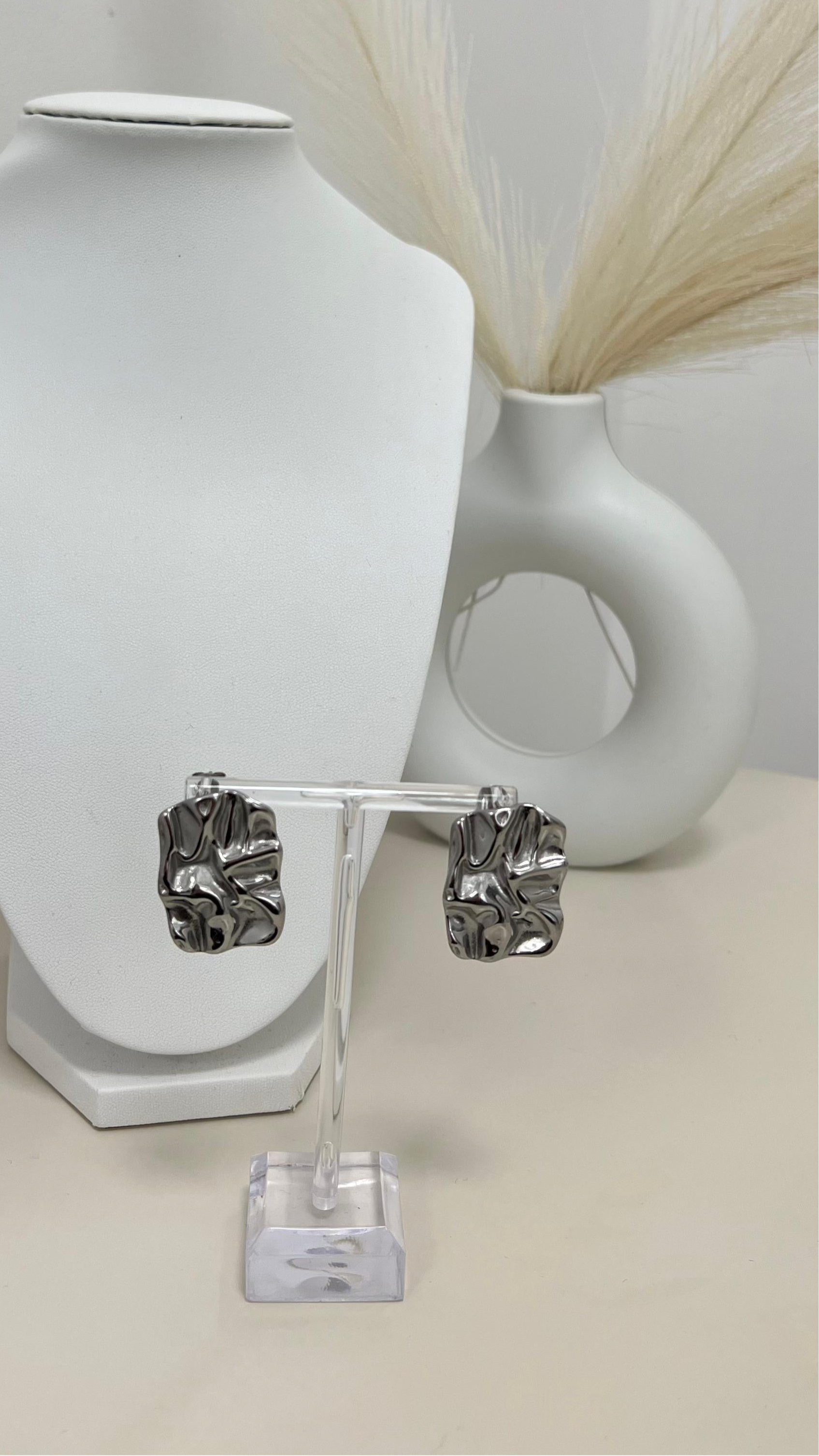 Orecchini Silver Bottolati