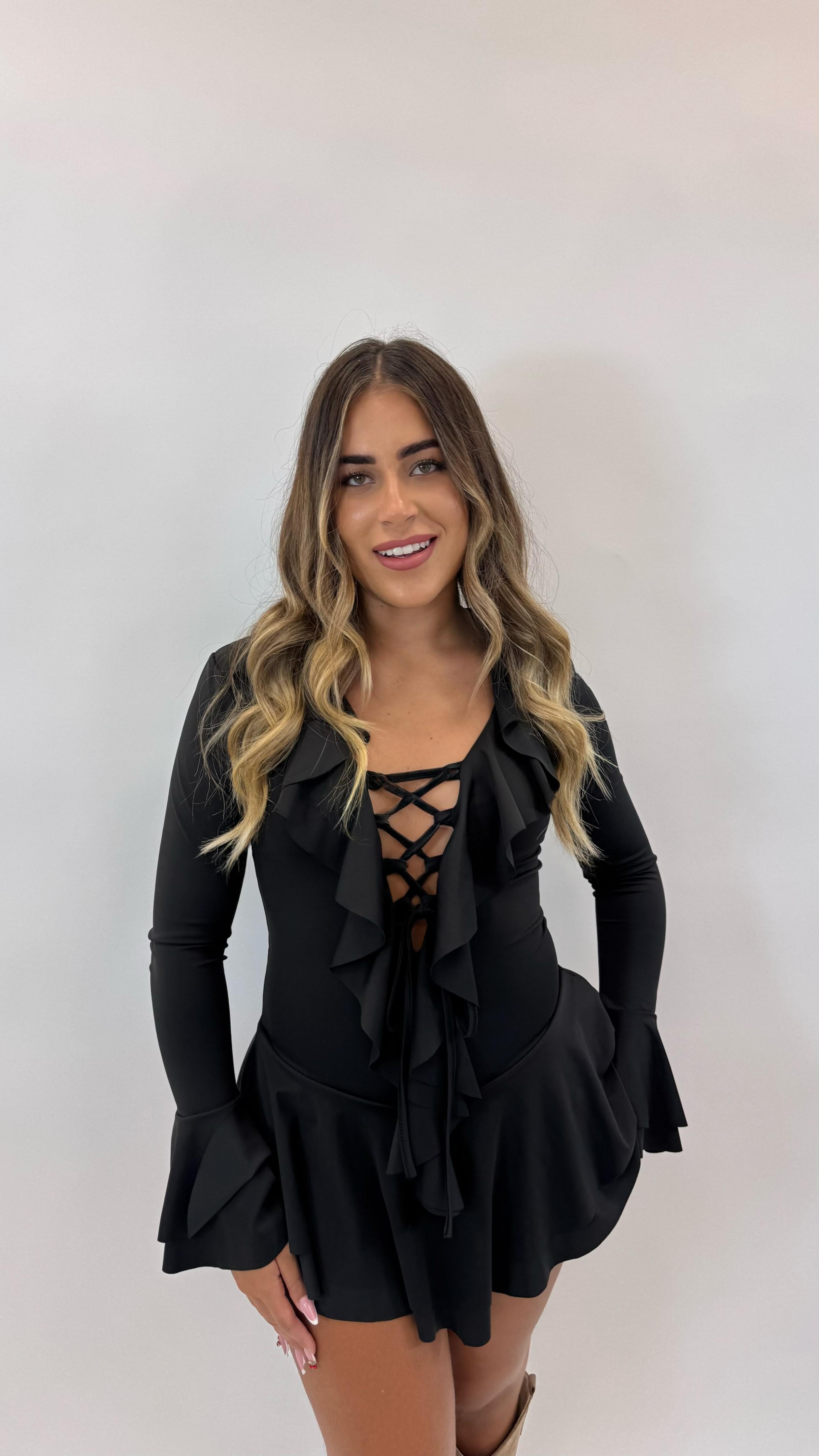 Tutina Lycra Stretch Nera