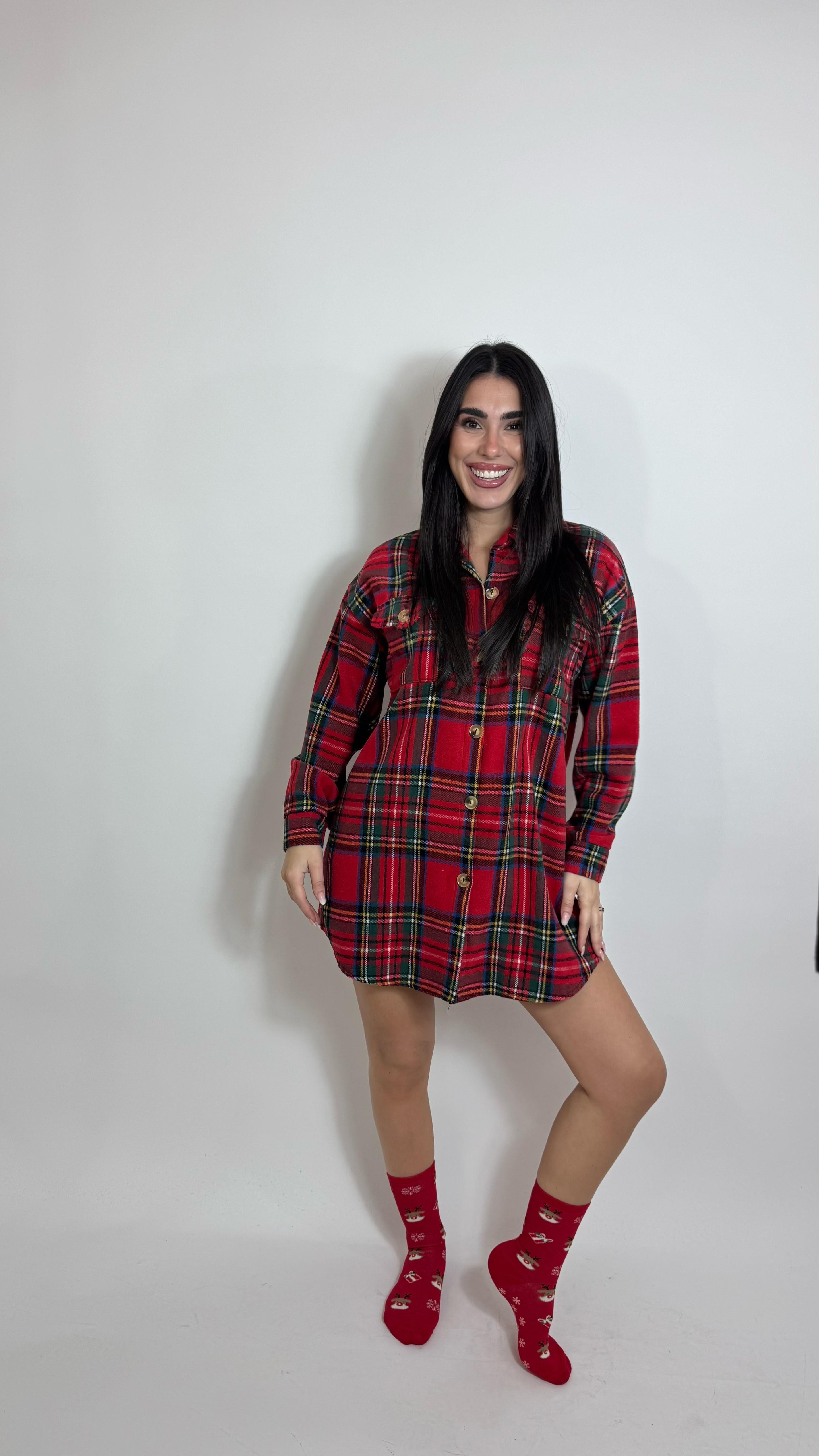 🎄Camicione Tartan