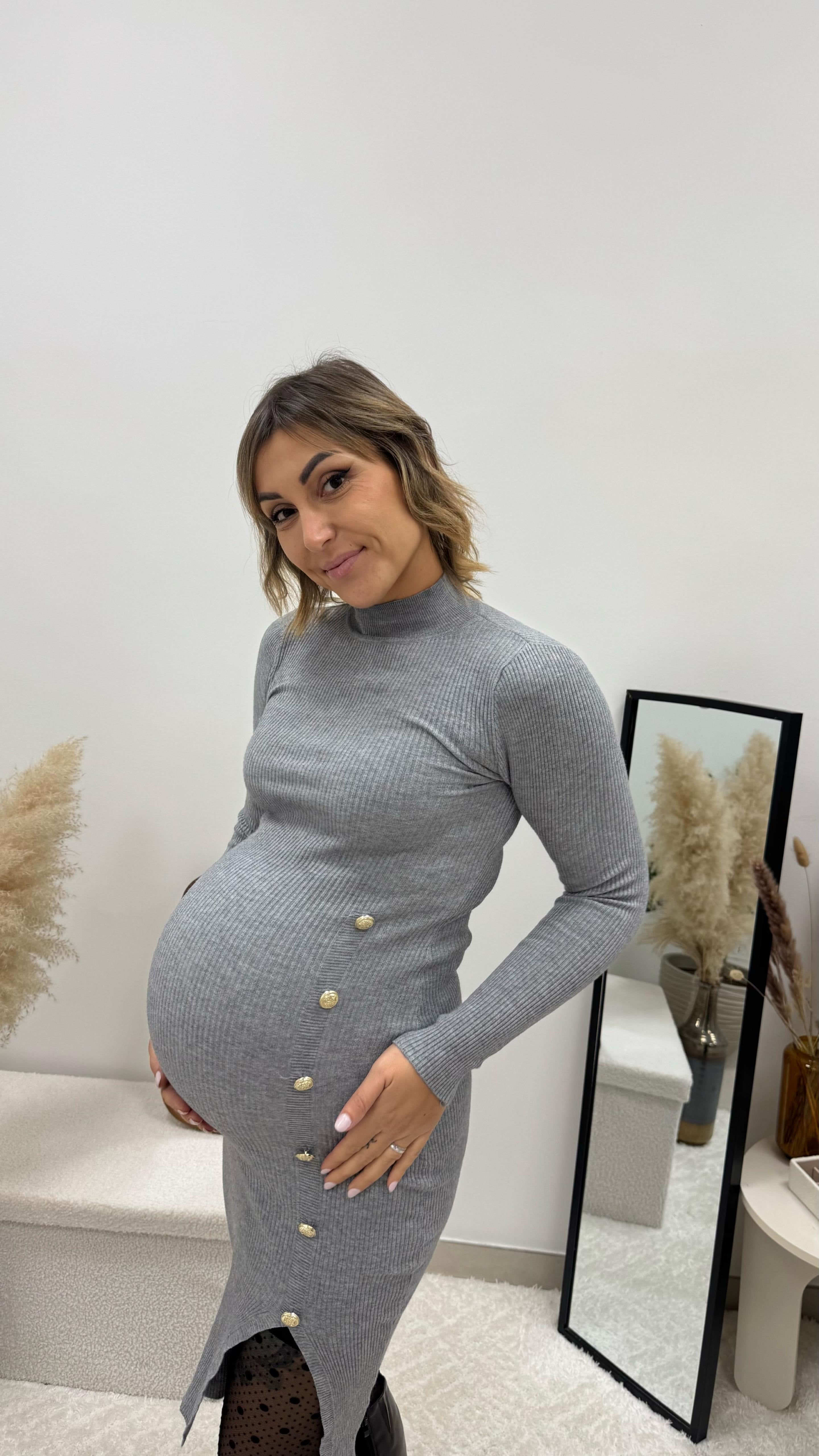 Abito Elodie Grigio Perla