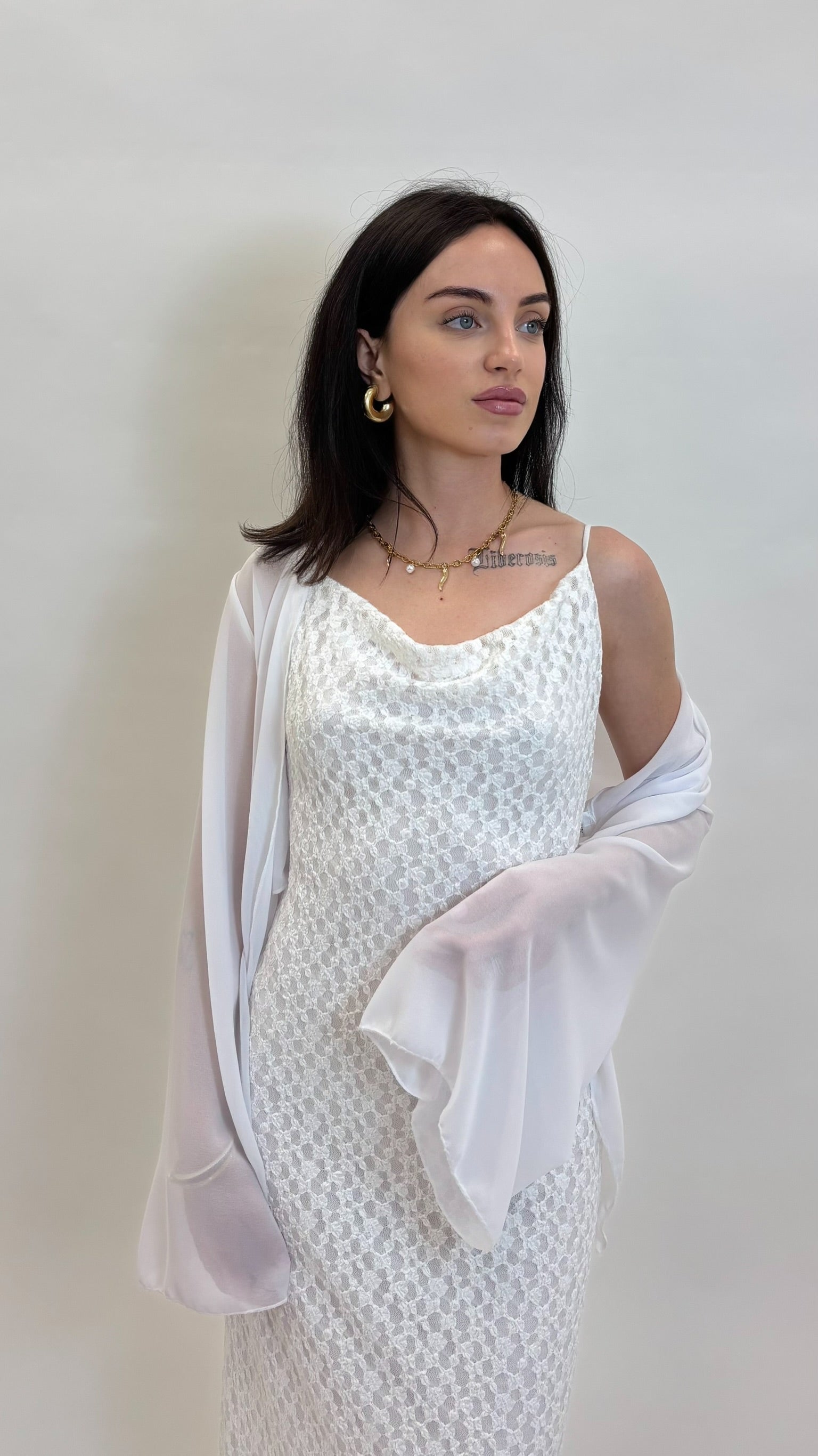 Bolerino Soft Tie Bianco