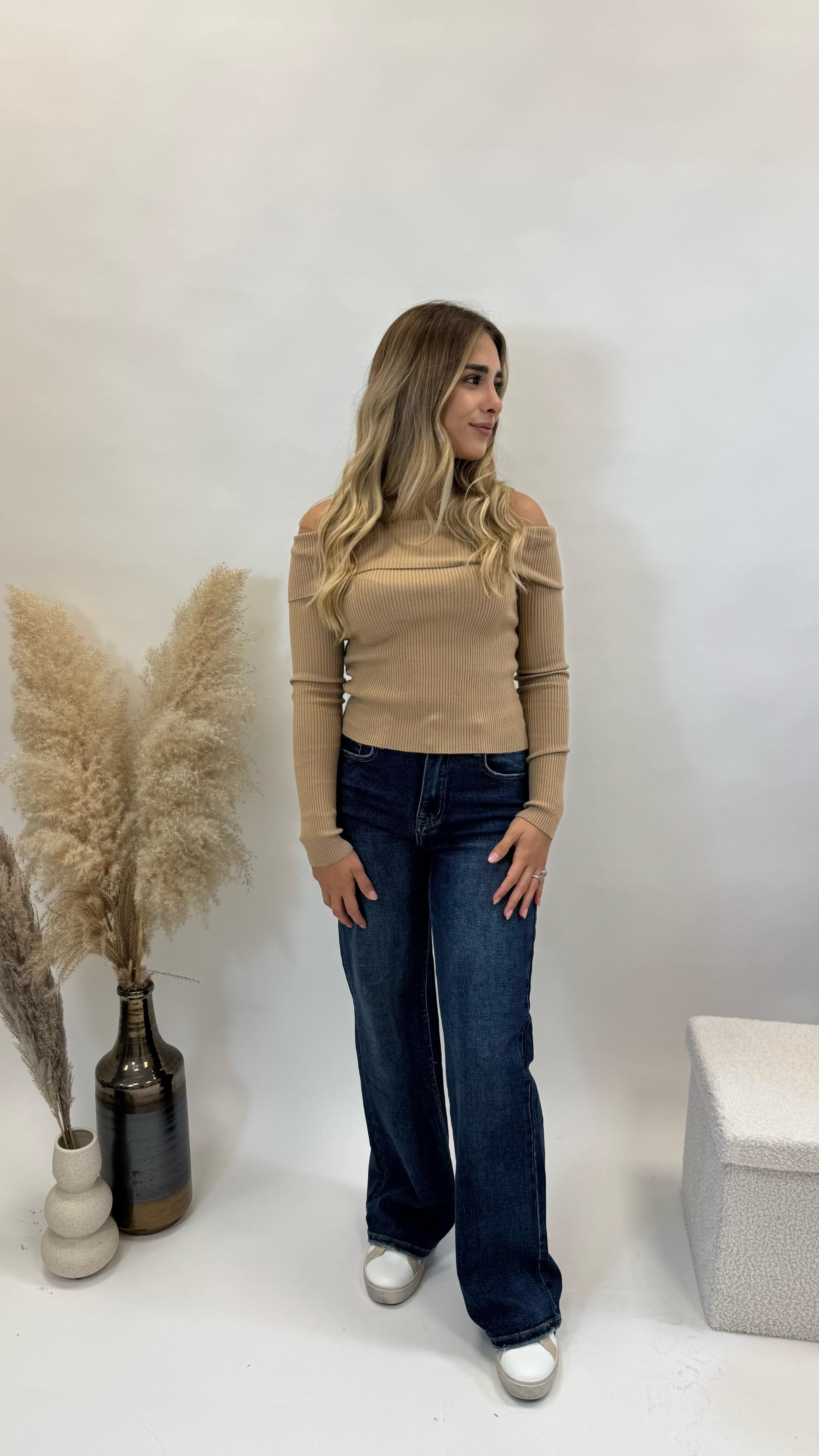 Pull Spalla Scoperta Camel