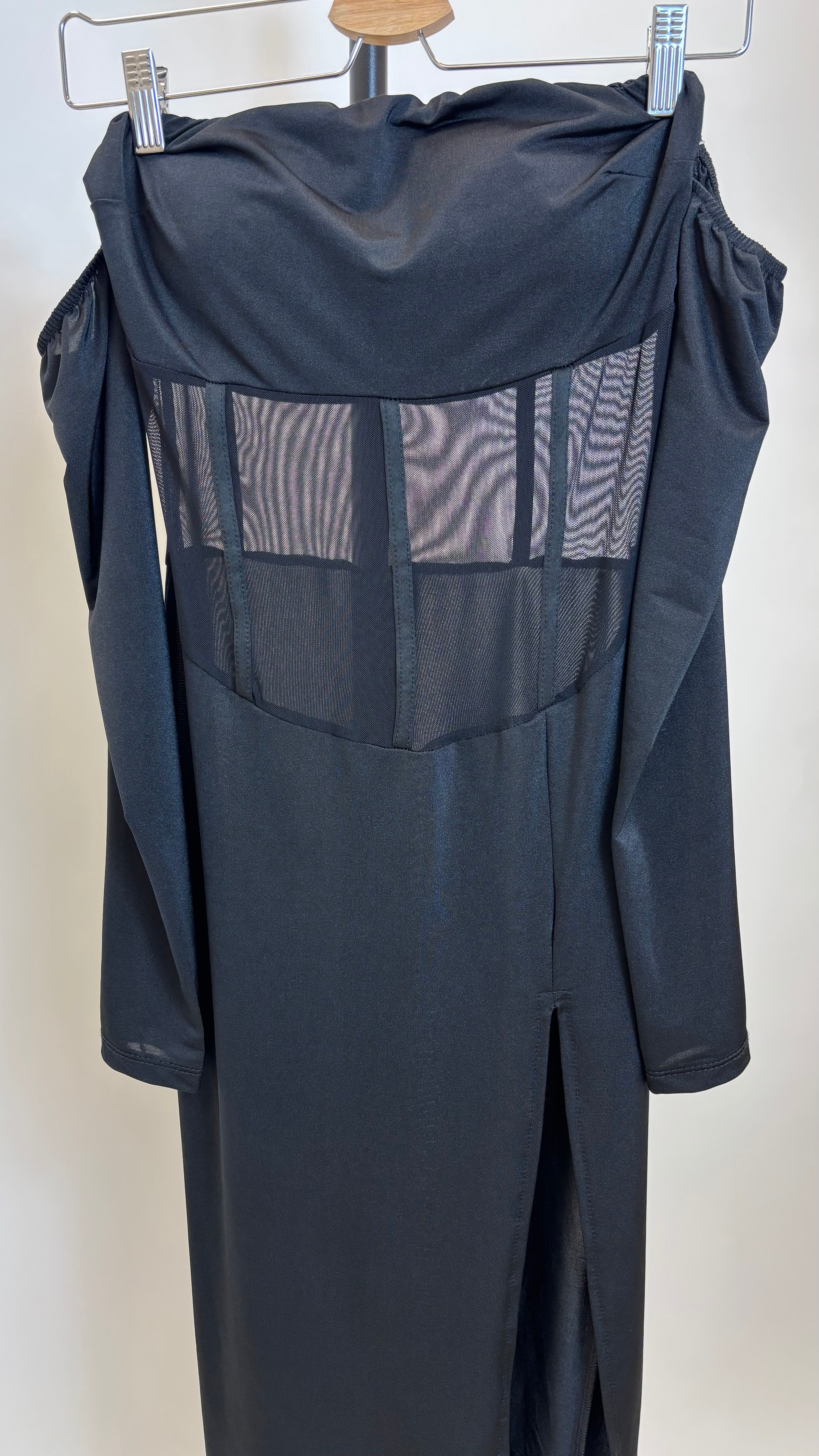 Abito Trasparenze Black