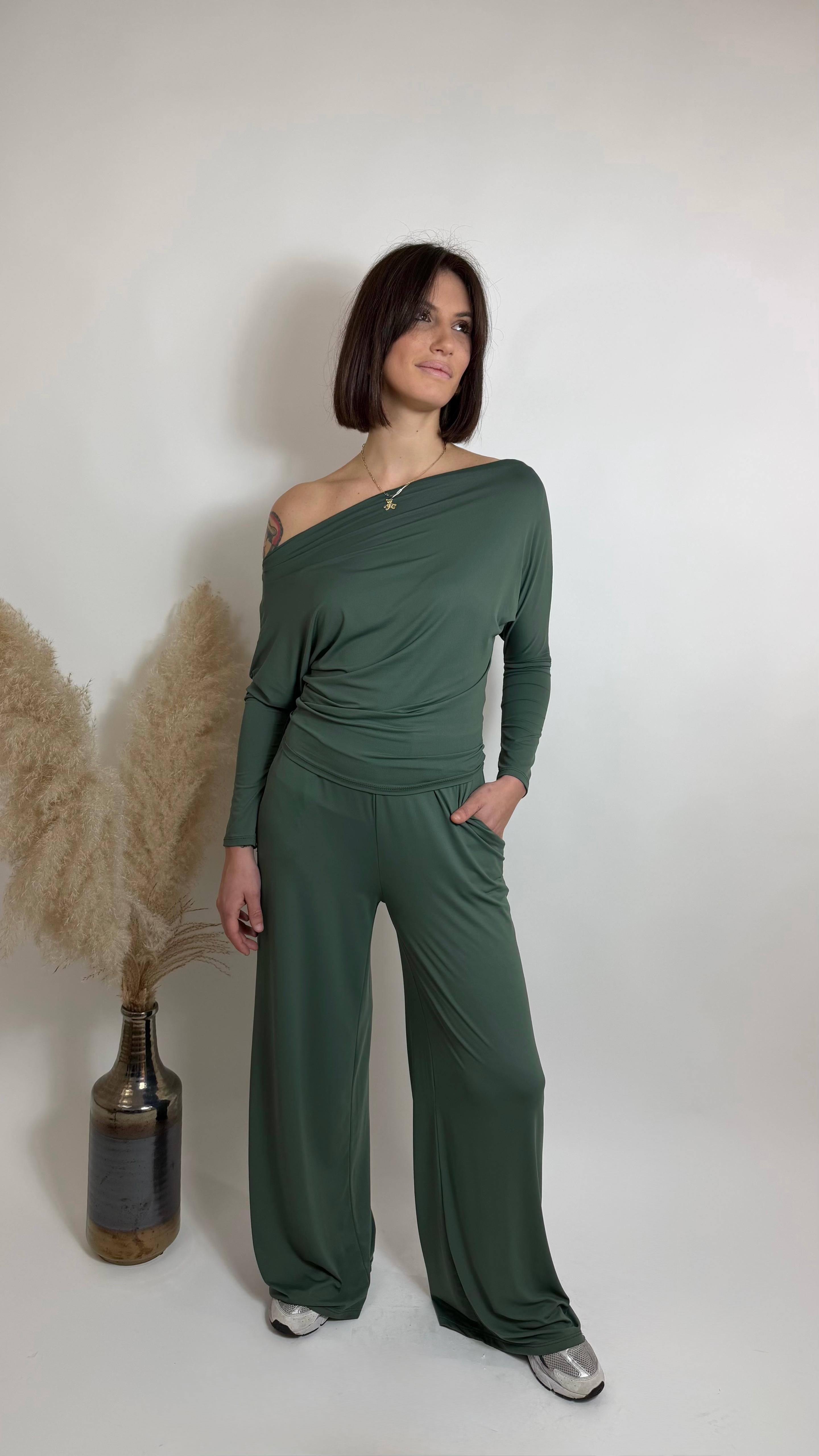 Pantalone Yoga Second Skin / Verde