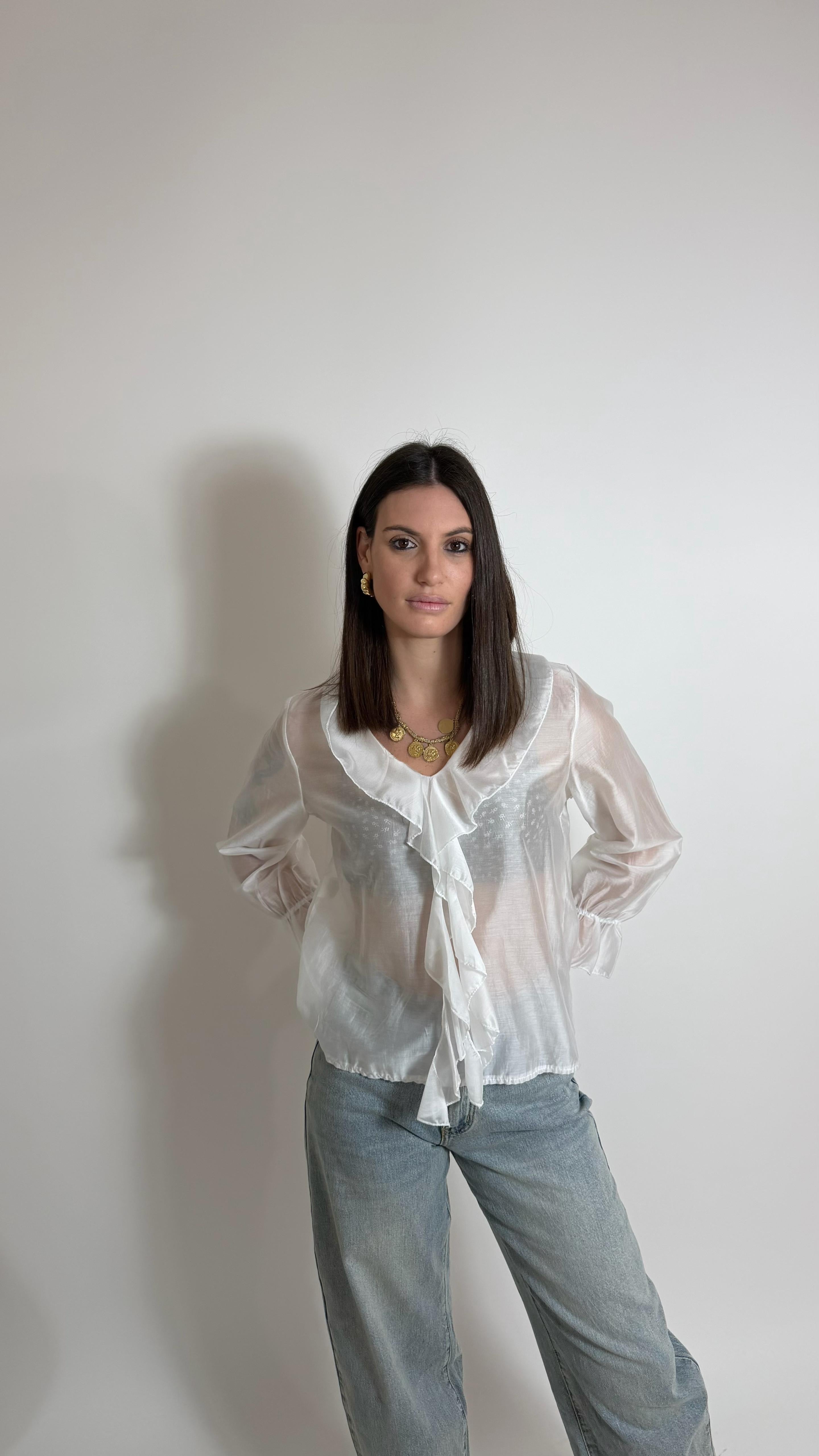 Blusa Voulant Bianca