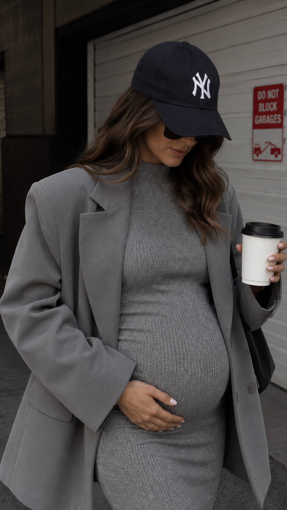 Abito Minimal Grigio Perla