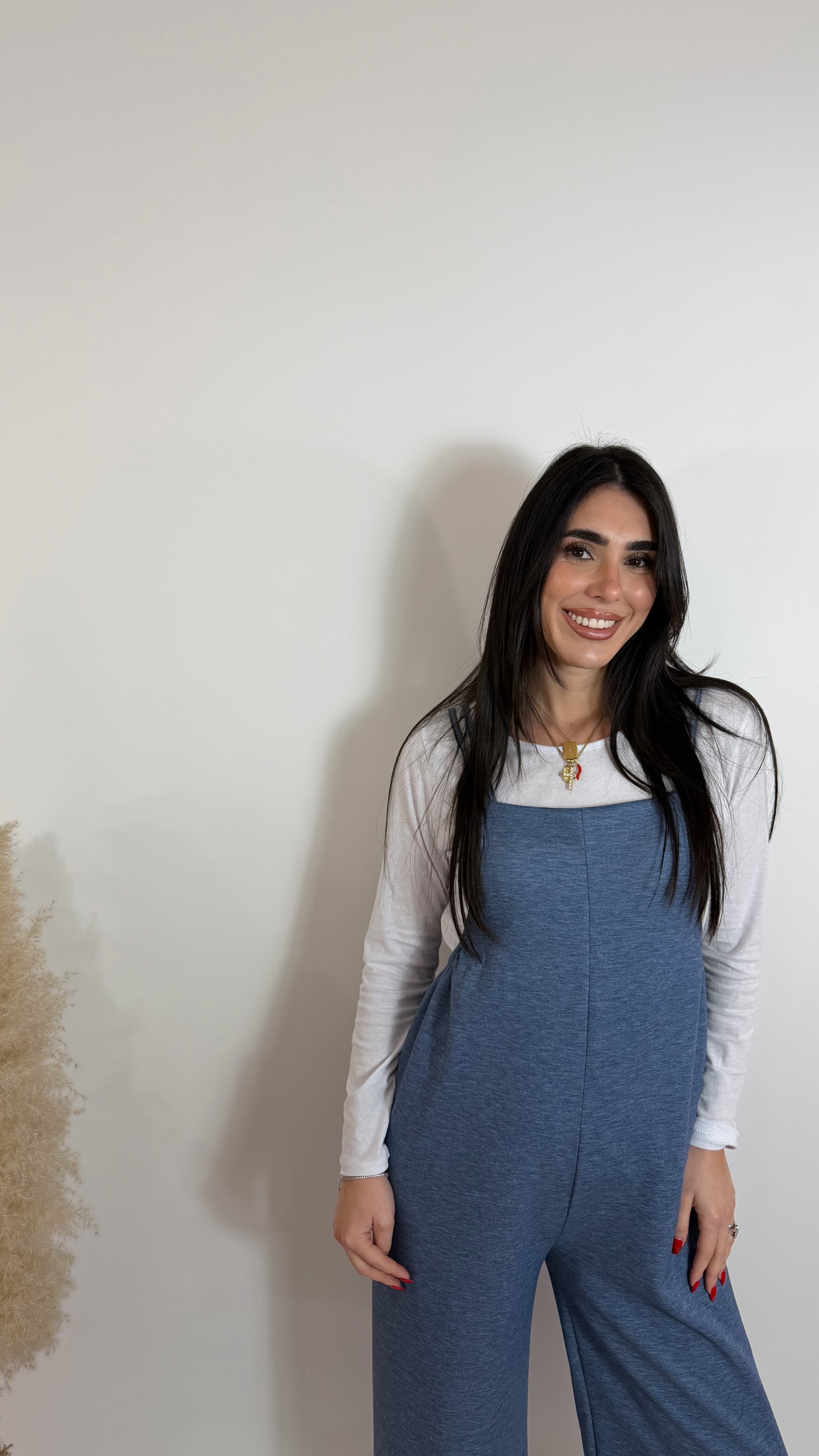 Salopette Comfy-Urban Azzurro Denim