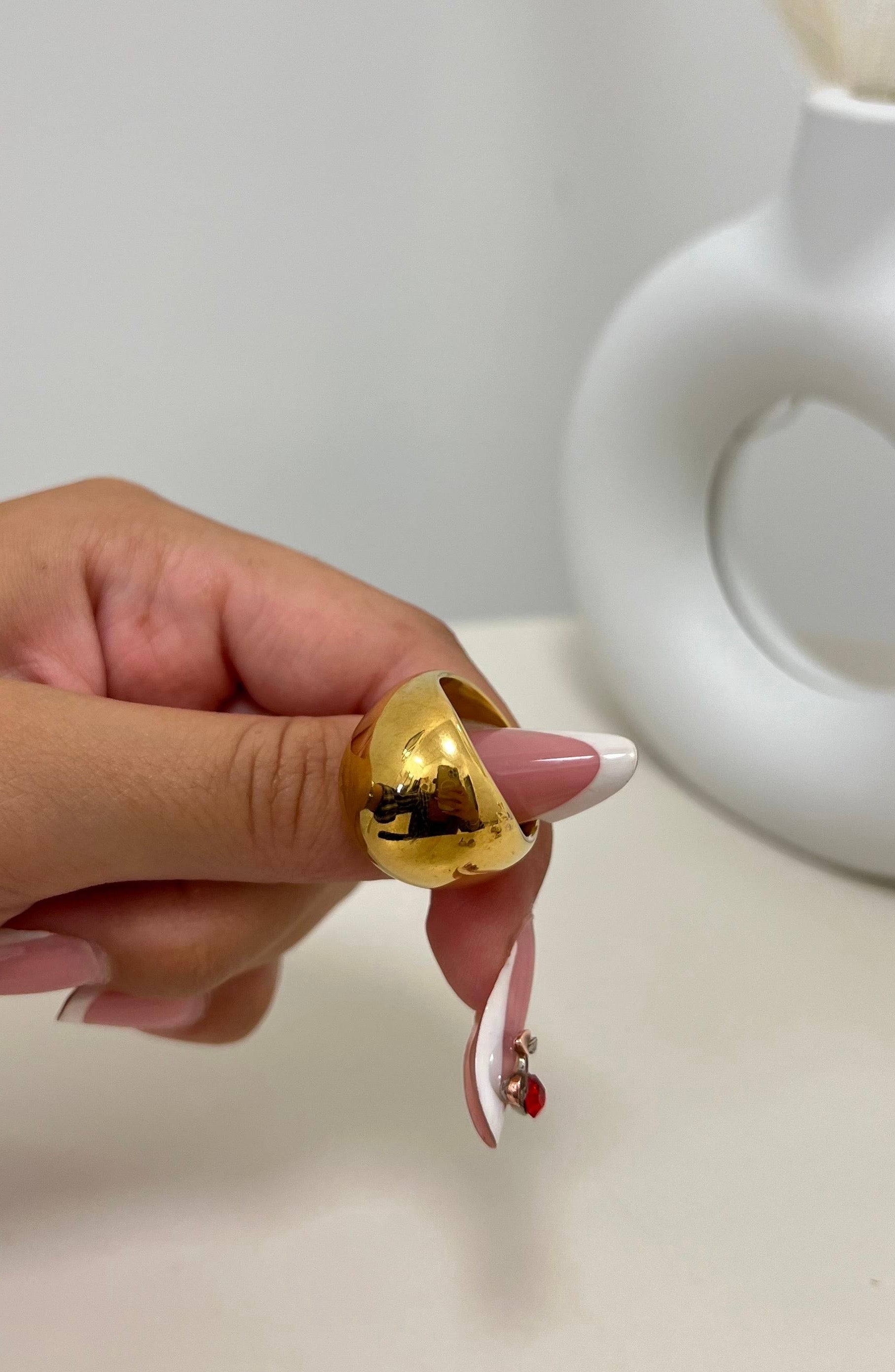 Anello Liscio Gold