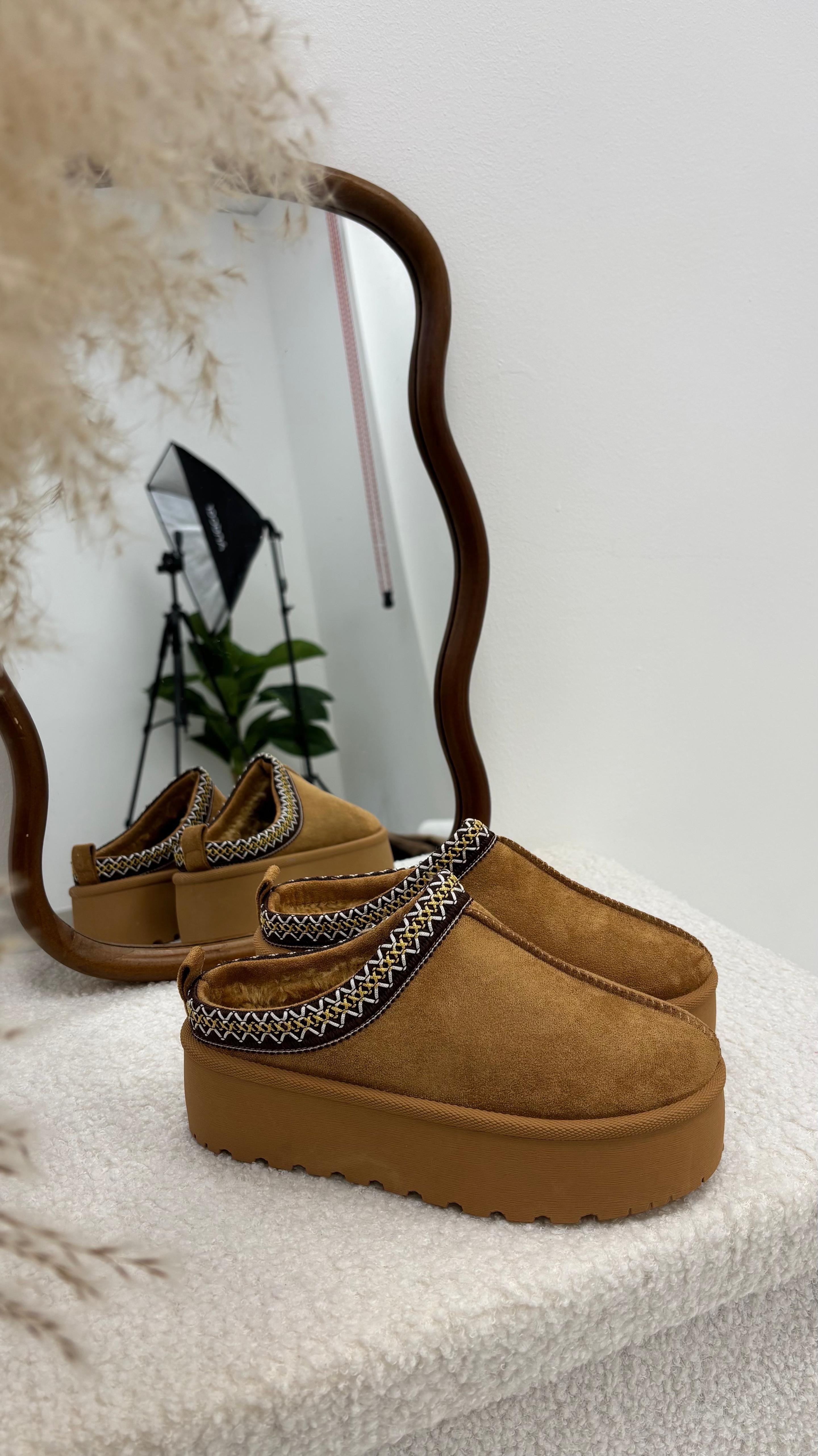 Inspo Ugg Tezz Camel