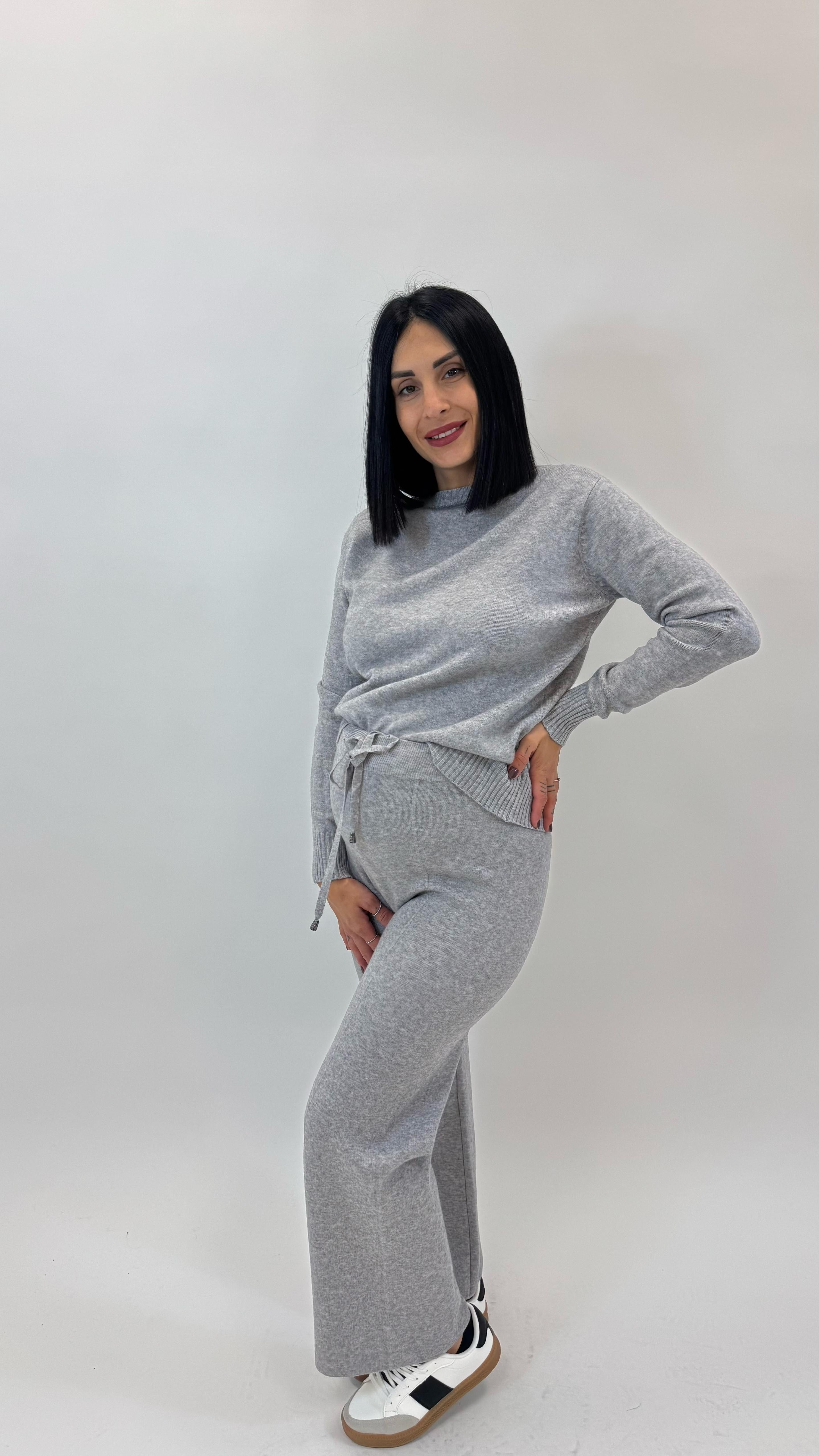 Pantalone Maglina Top Quality Grigio Perla