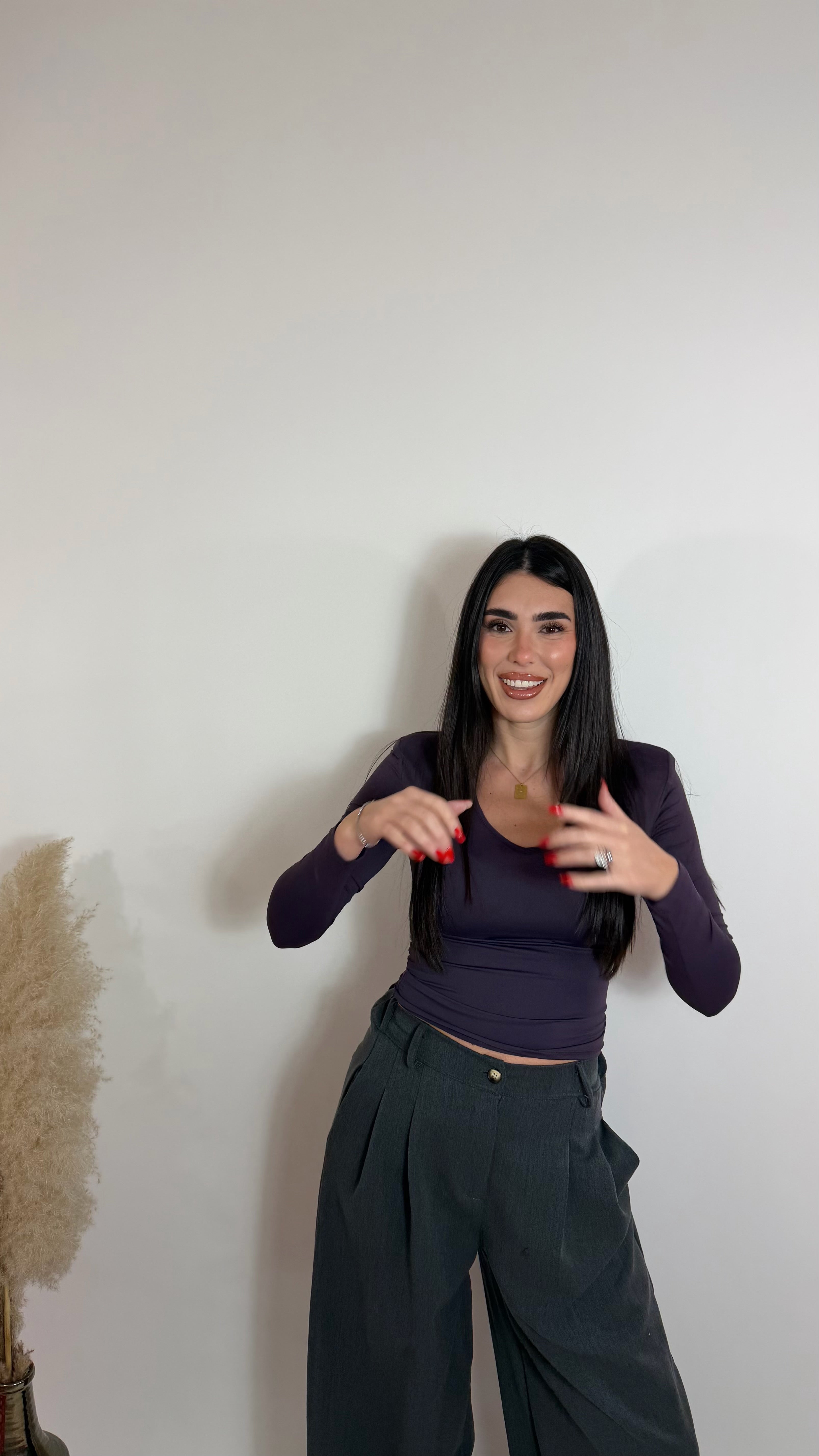 Pantalone Relax Piombo