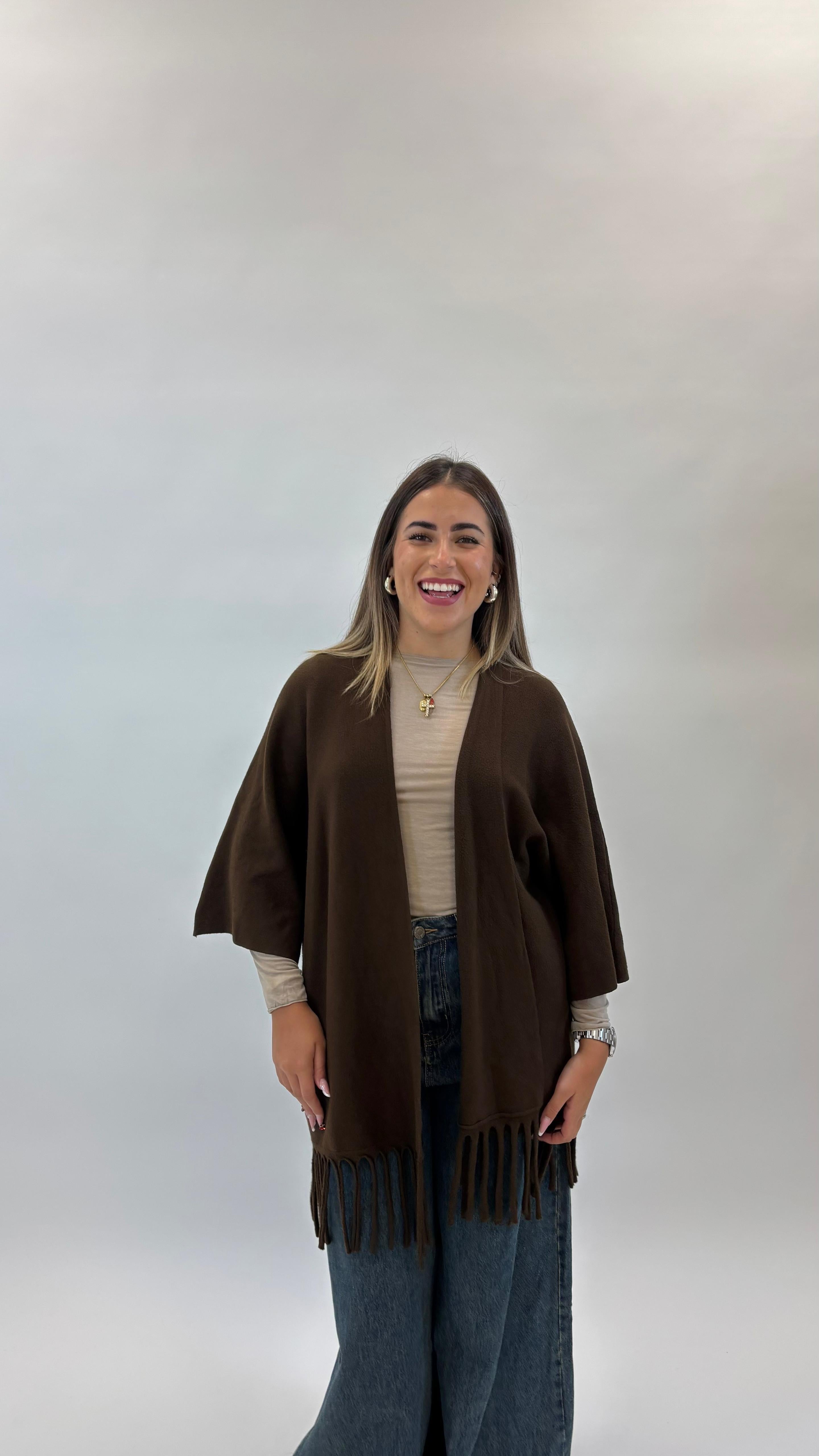 Cardigan Manica Campana Choco