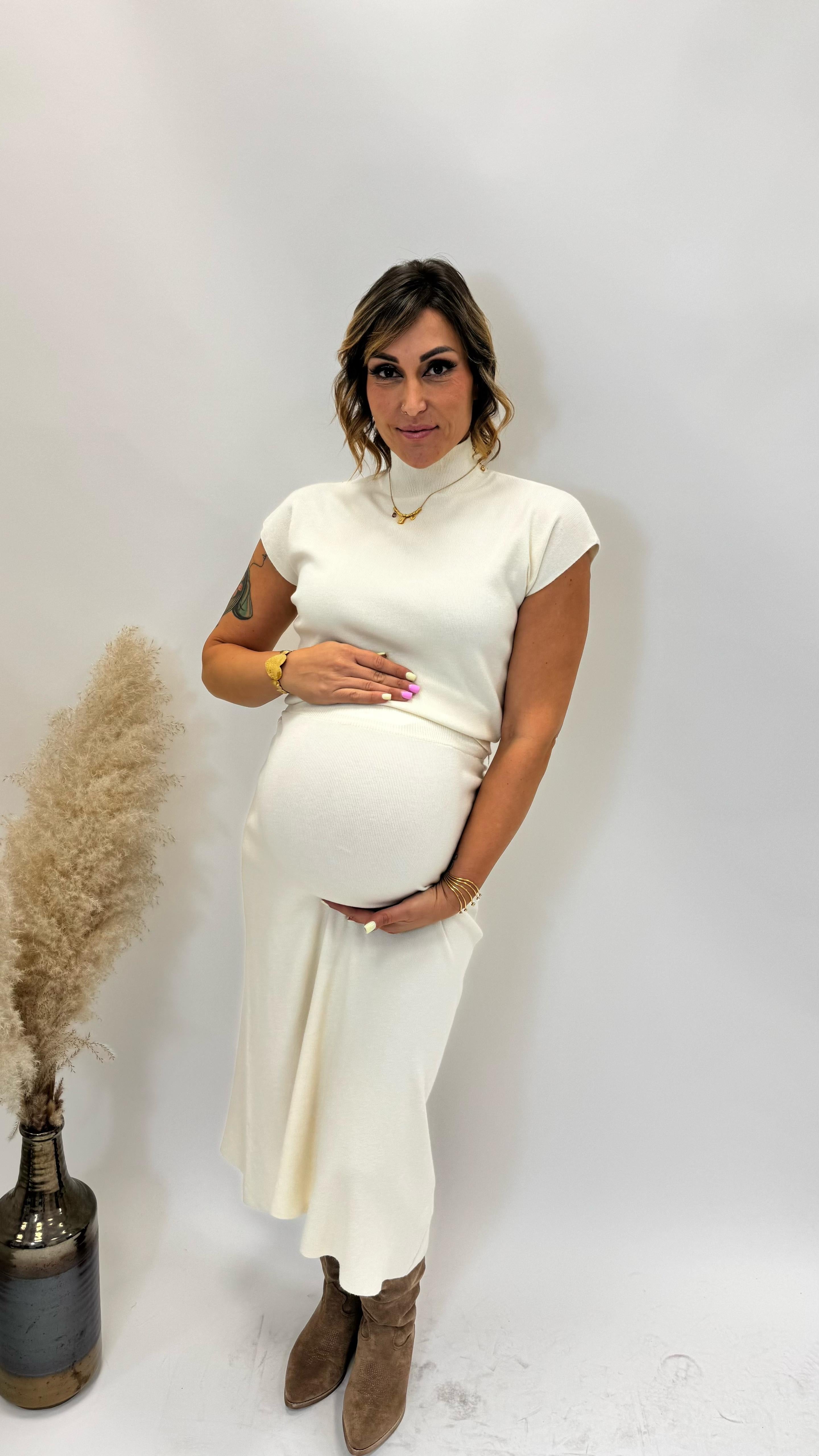 Set Longuette e Dolcevita Burro