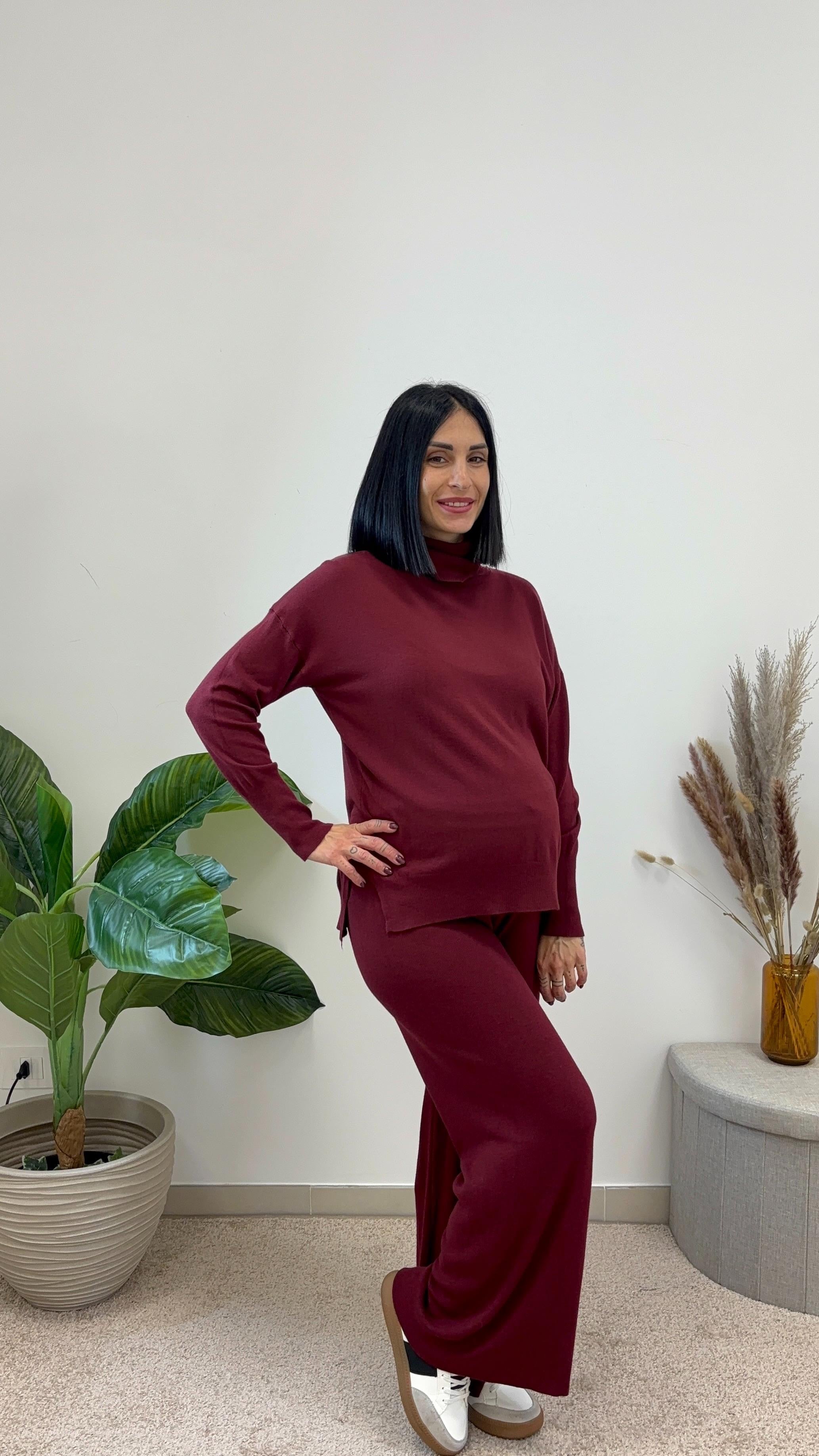 Set Evergreen Burgundy