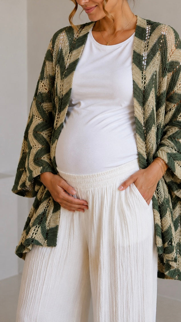 Cardigan Inspo M Verde Utility