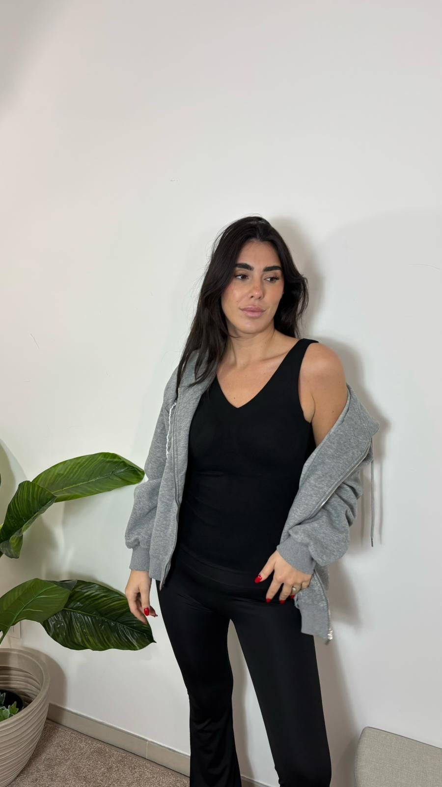 Panta Yoga Lycra Stretch Nero