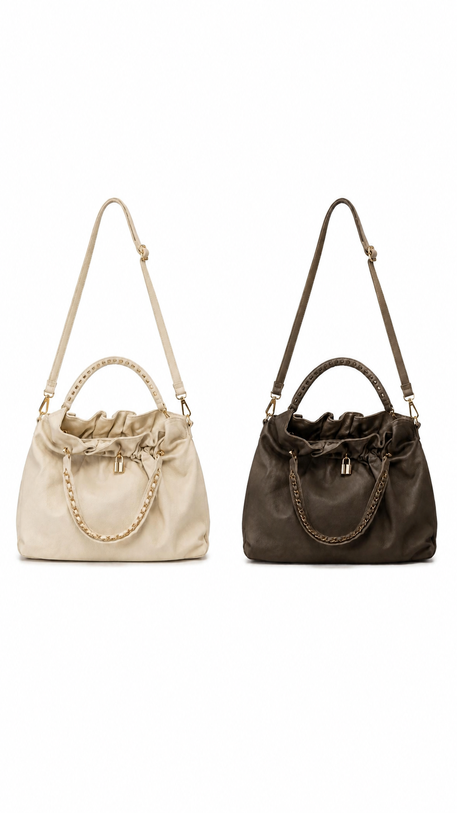 Borsa Soft Lock Burro